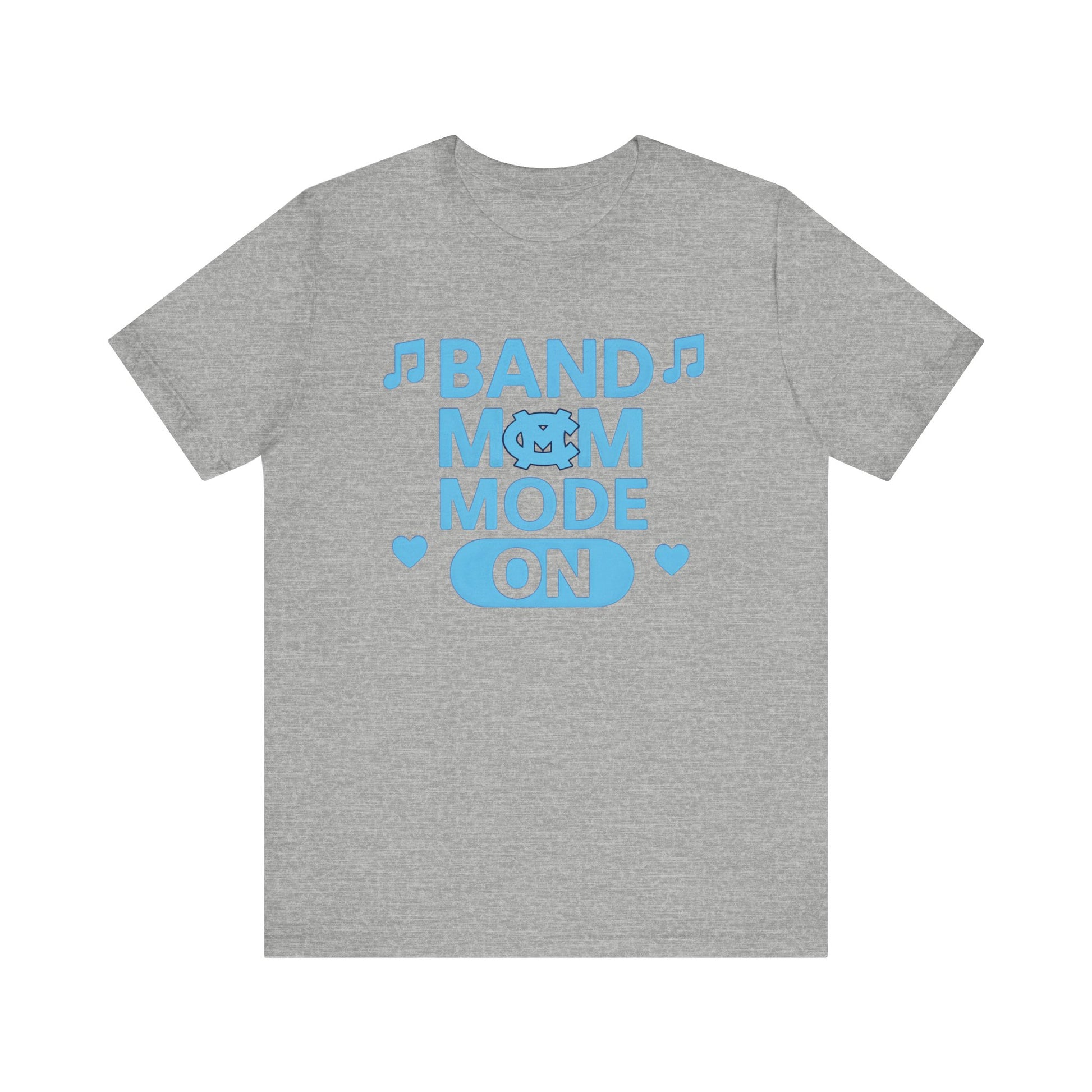 Band Mom Mode On Tee - Unisex Jersey Shirt for Music Lovers, Perfect for Concerts, Band Events, Gift for Moms, Music Enthusiasts
