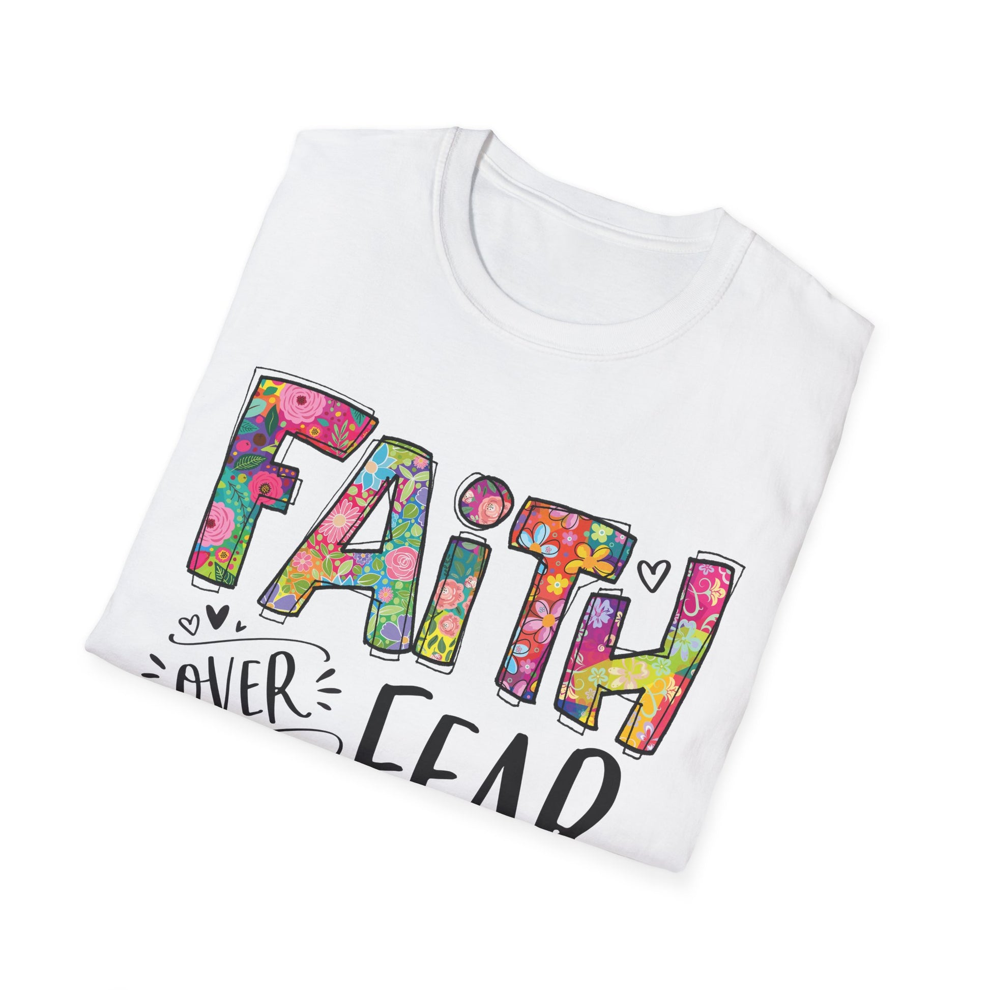 Colorful Christian Faith Unisex T-Shirt