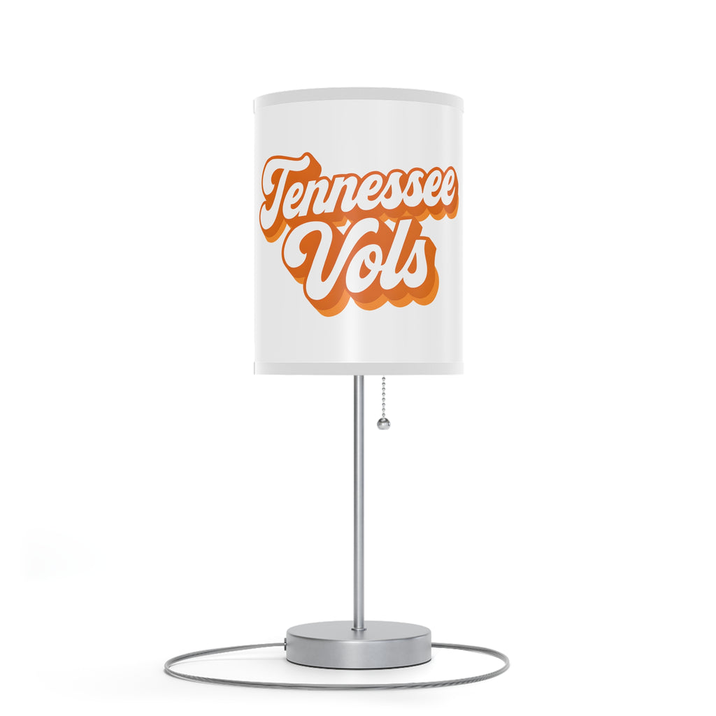 Tennessee Vols Table Lamp, Home Decor, Sports Fan Gift, College Lamp, Unique Nightstand Light, Room Decoration, Tennessee Volunteers