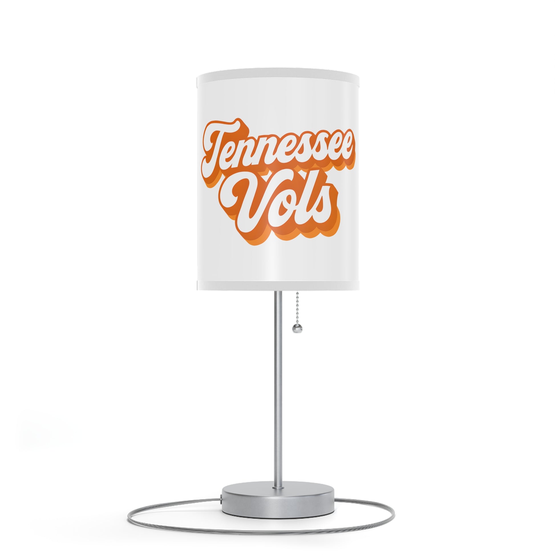 Tennessee Vols Table Lamp, Home Decor, Sports Fan Gift, College Lamp, Unique Nightstand Light, Room Decoration, Tennessee Volunteers