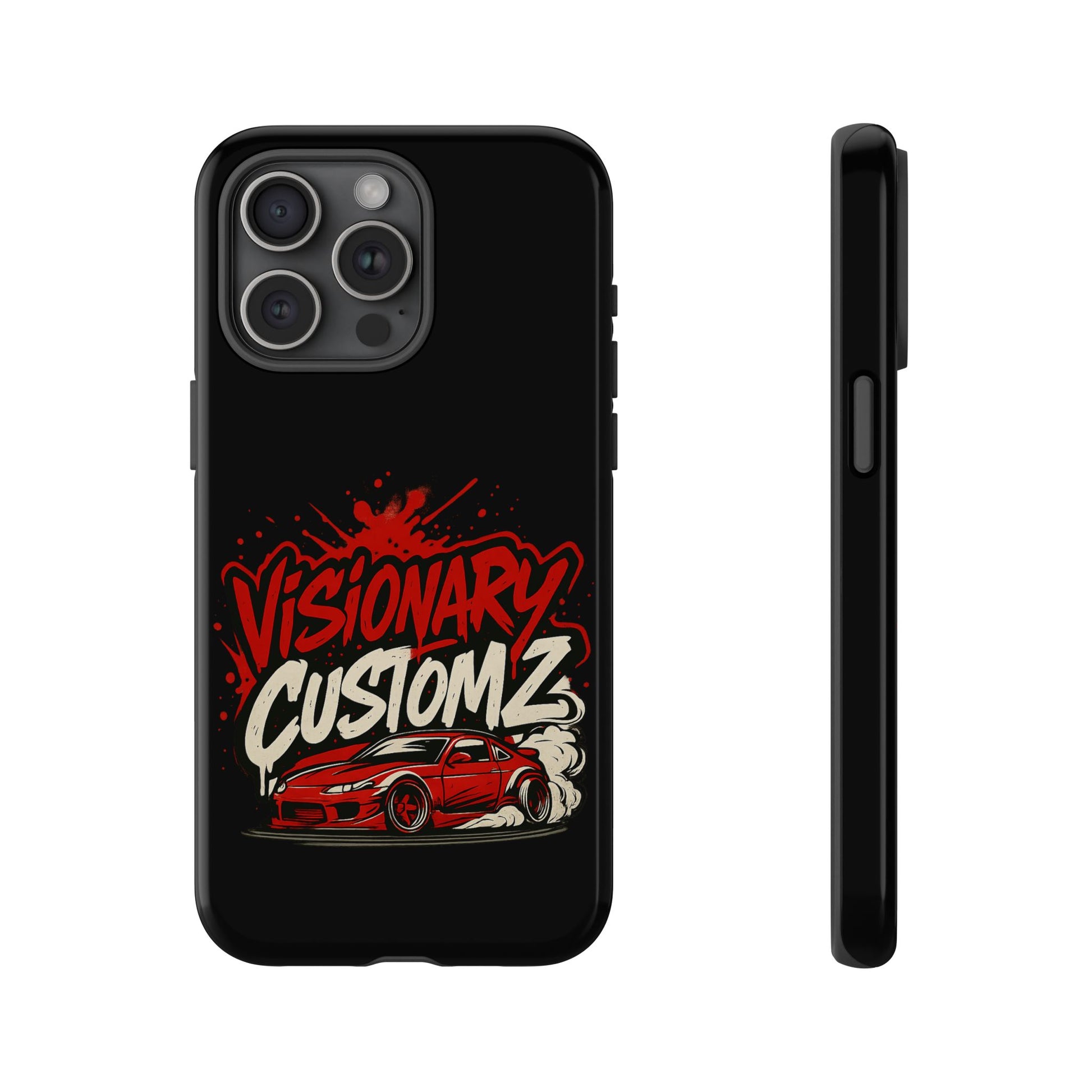 Visionary Customz Phone Case, Car Lover Accessory, Gift for Auto Enthusiasts, Customizable Phone Protection, Birthday Gift Idea