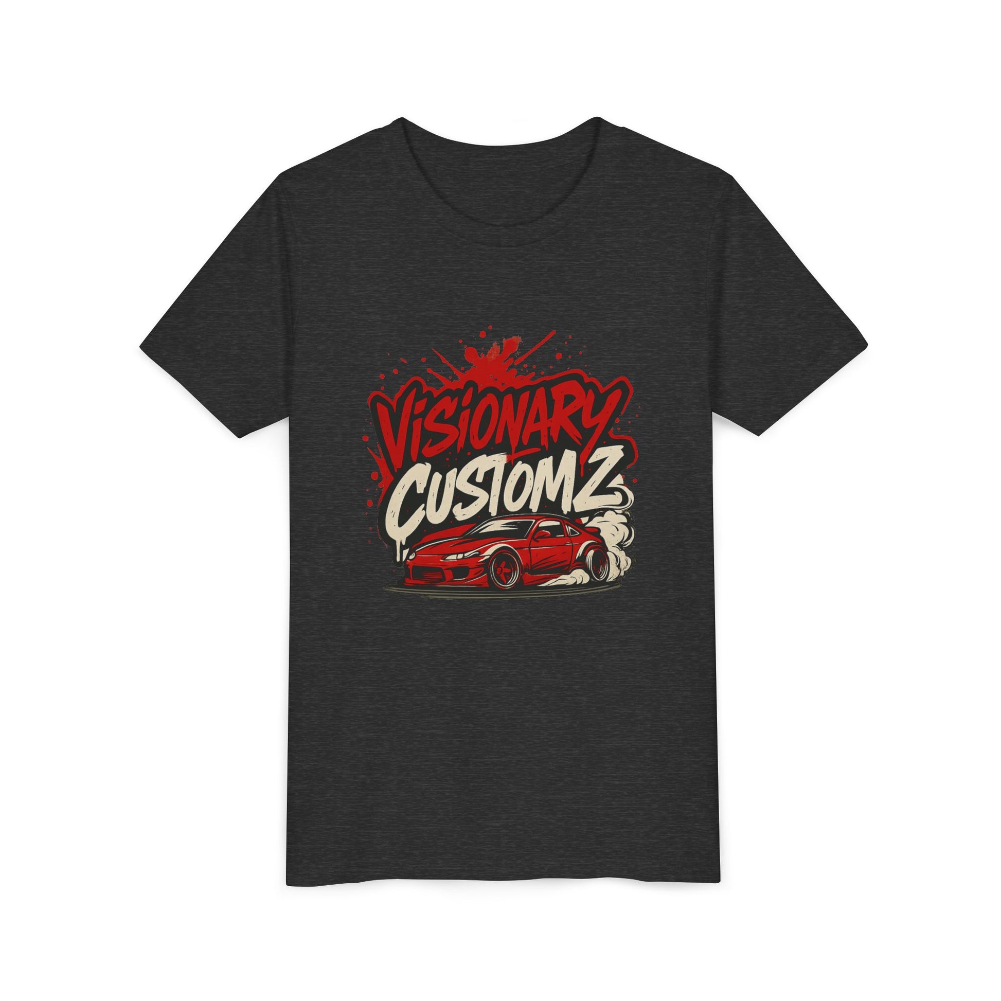 Visionary Custom Youth Tee - Cool Car Graphic, Gift for Young Car Enthusiasts, Birthday Shirt, Customizable Apparel, Automotive Fashion