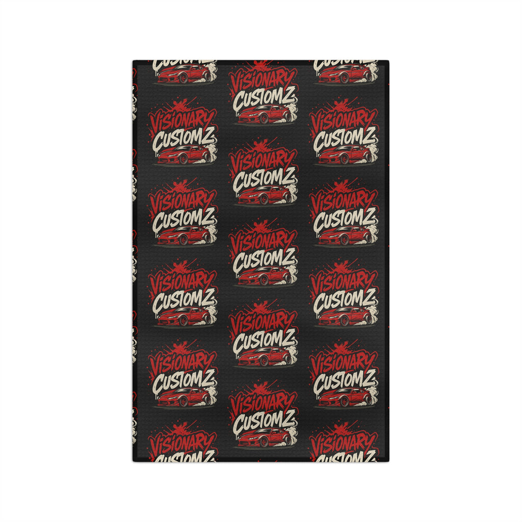 Microfiber Tea Towel with Bold Design - Perfect for Gift Giving, Home Decor, Cooking, or Car Enthusiasts, Kitchen [...]