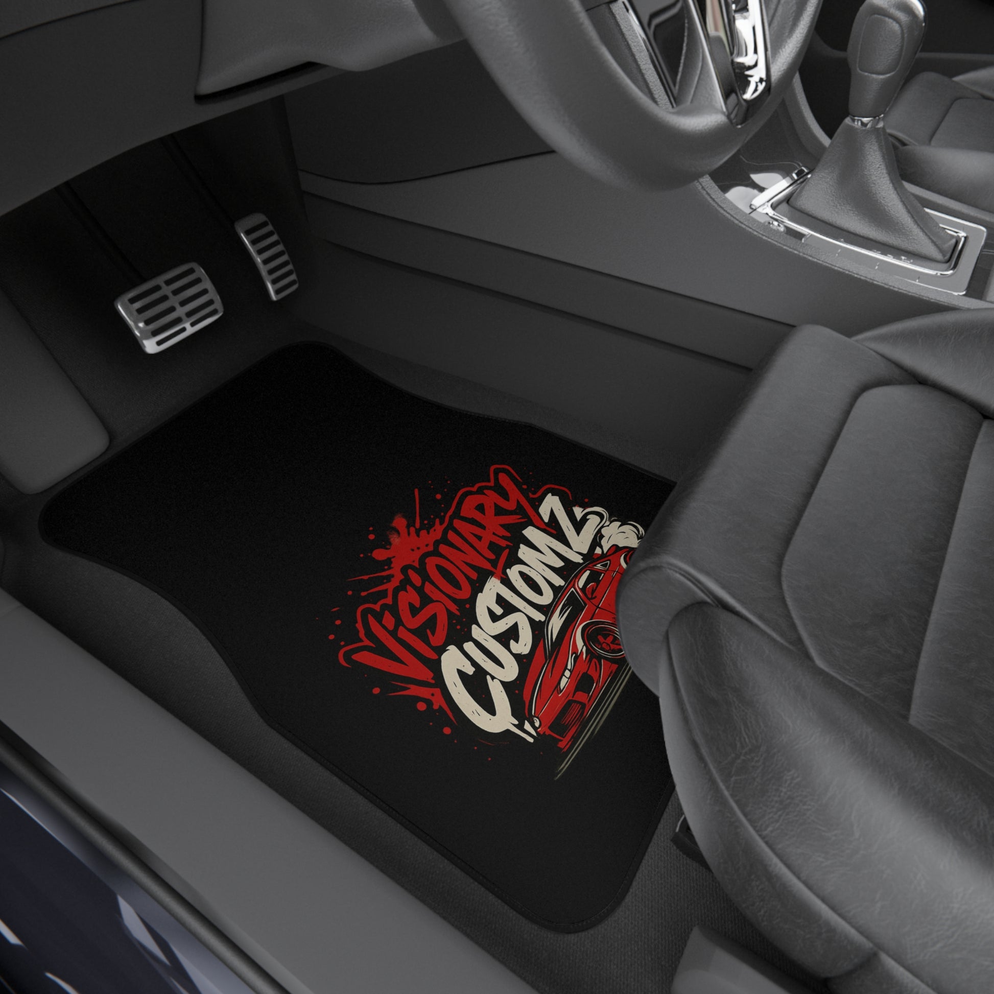 Visionary Customz Car Mats - Set of 4, Unique Automotive Floor Mats, Car Accessories for Car Enthusiasts, Gift for Auto Lovers, Custom [...]