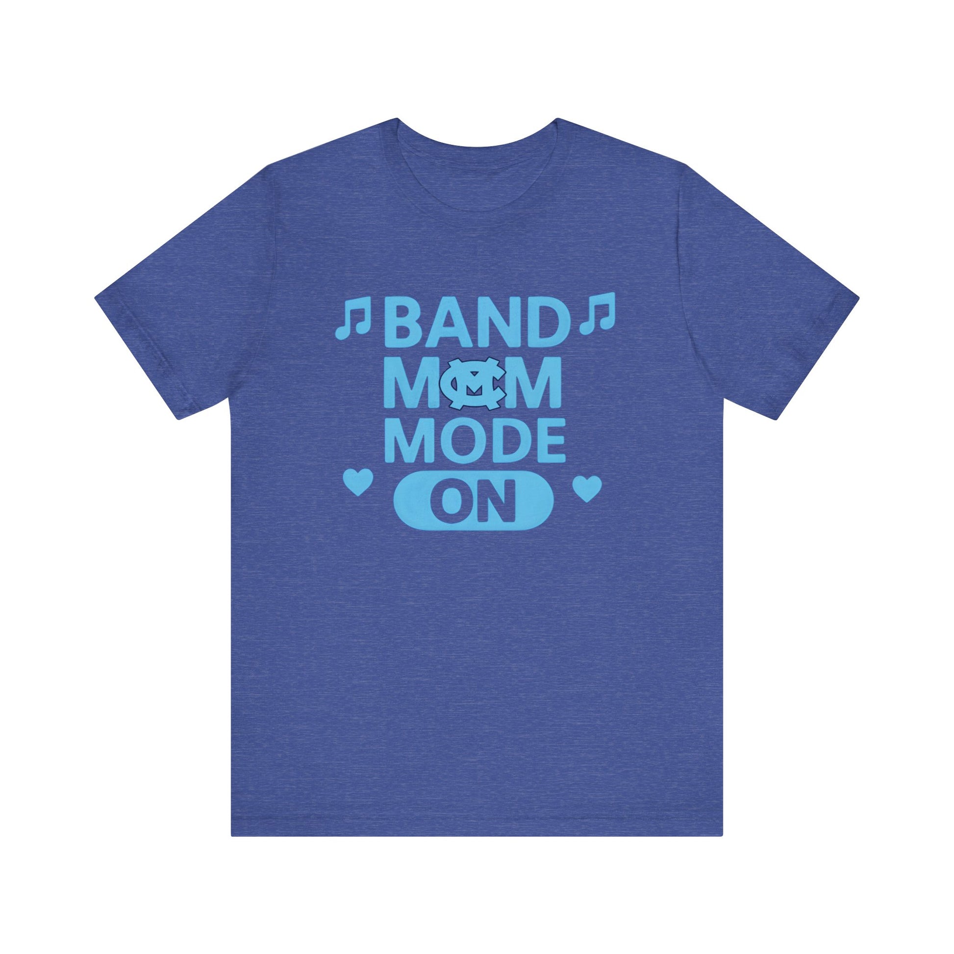 Band Mom Mode On Tee - Unisex Jersey Shirt for Music Lovers, Perfect for Concerts, Band Events, Gift for Moms, Music Enthusiasts