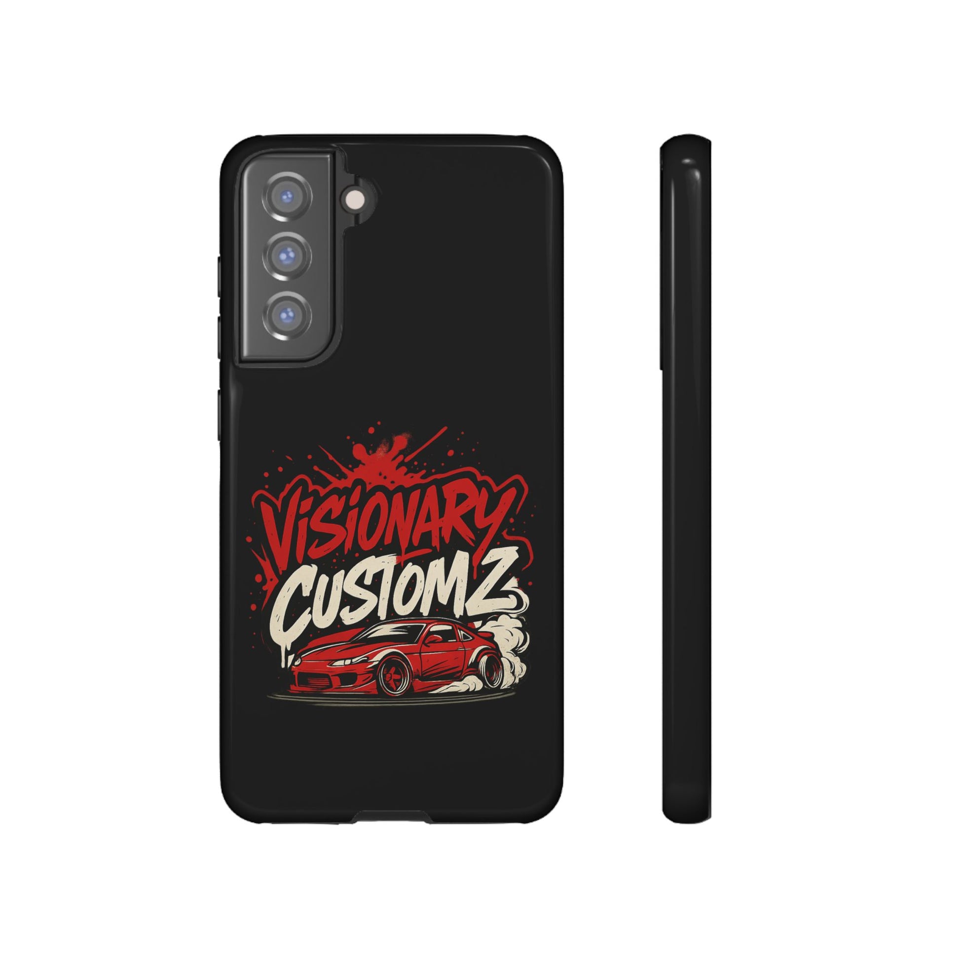 Visionary Customz Phone Case, Car Lover Accessory, Gift for Auto Enthusiasts, Customizable Phone Protection, Birthday Gift Idea