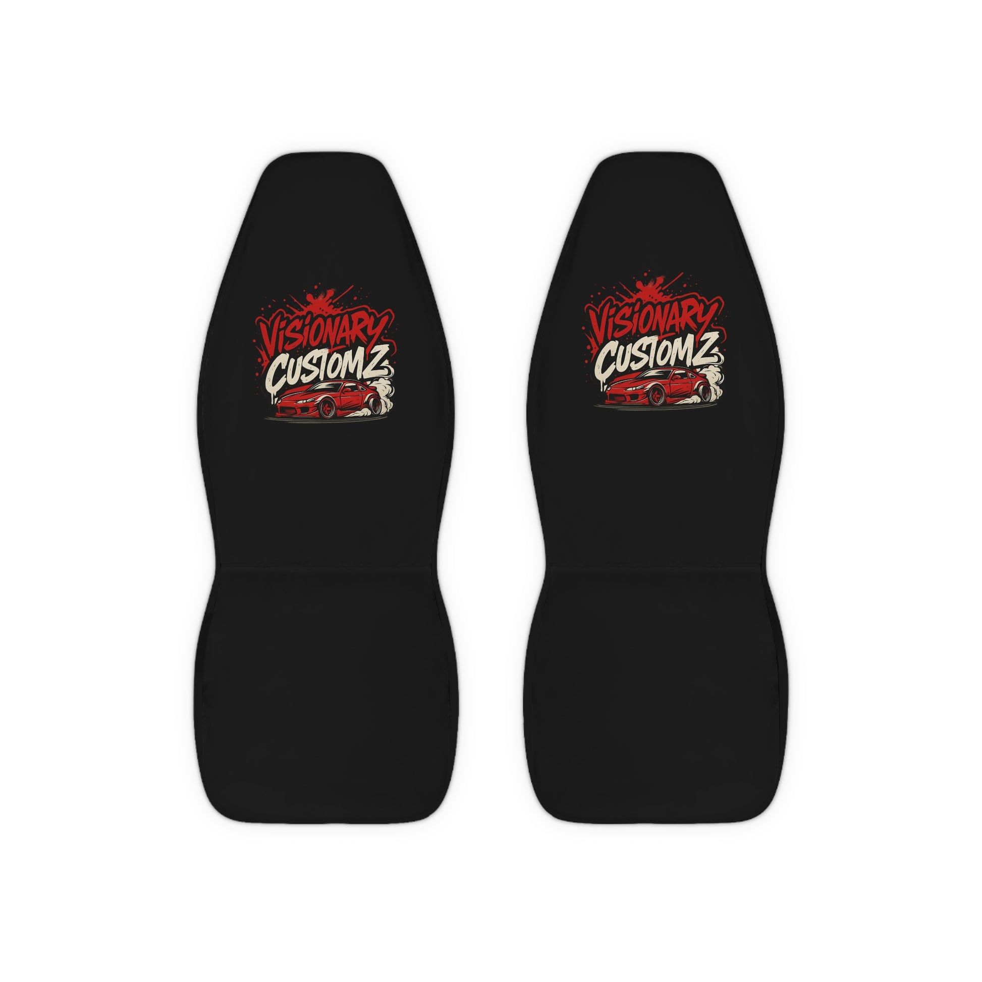 Visionary Customz Polyester Car Seat Covers - Unique Auto Accessories, Car Decor, Gift for Car Enthusiasts, Custom Car Gear, Auto [...]