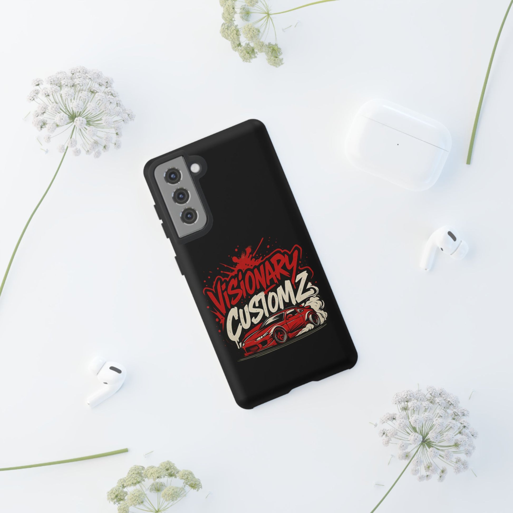 Visionary Customz Phone Case, Car Lover Accessory, Gift for Auto Enthusiasts, Customizable Phone Protection, Birthday Gift Idea