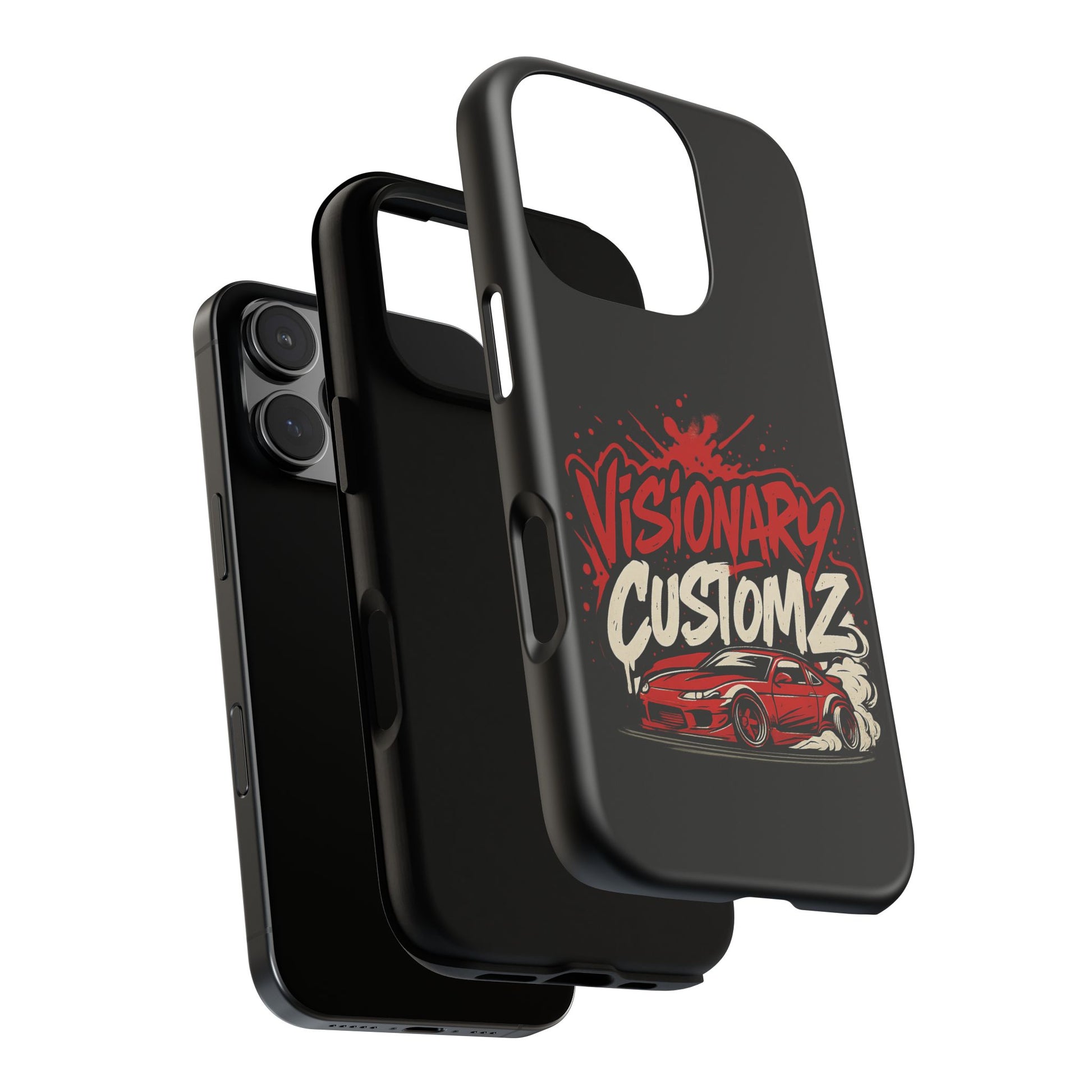 Visionary Customz Phone Case, Car Lover Accessory, Gift for Auto Enthusiasts, Customizable Phone Protection, Birthday Gift Idea