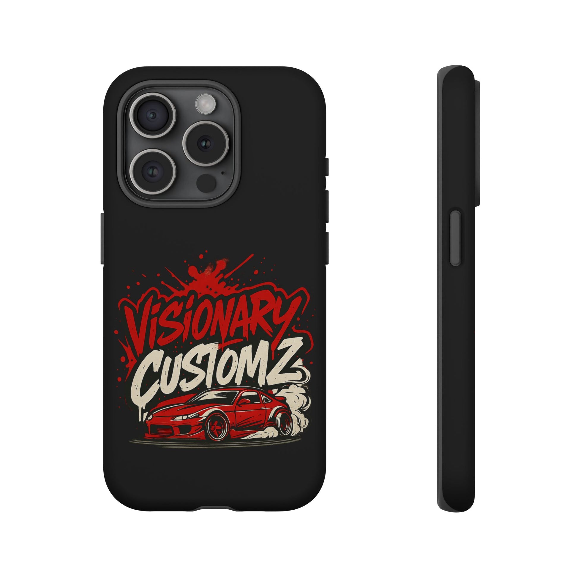 Visionary Customz Phone Case, Car Lover Accessory, Gift for Auto Enthusiasts, Customizable Phone Protection, Birthday Gift Idea
