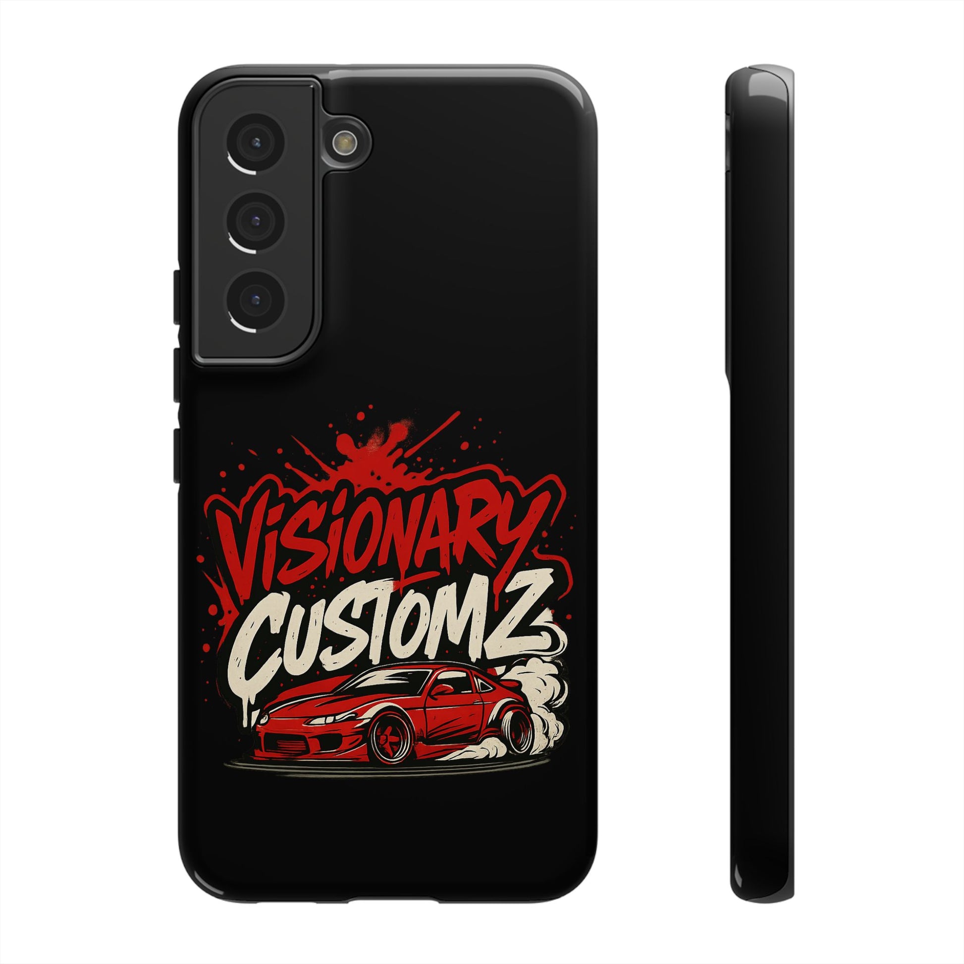 Visionary Customz Phone Case, Car Lover Accessory, Gift for Auto Enthusiasts, Customizable Phone Protection, Birthday Gift Idea