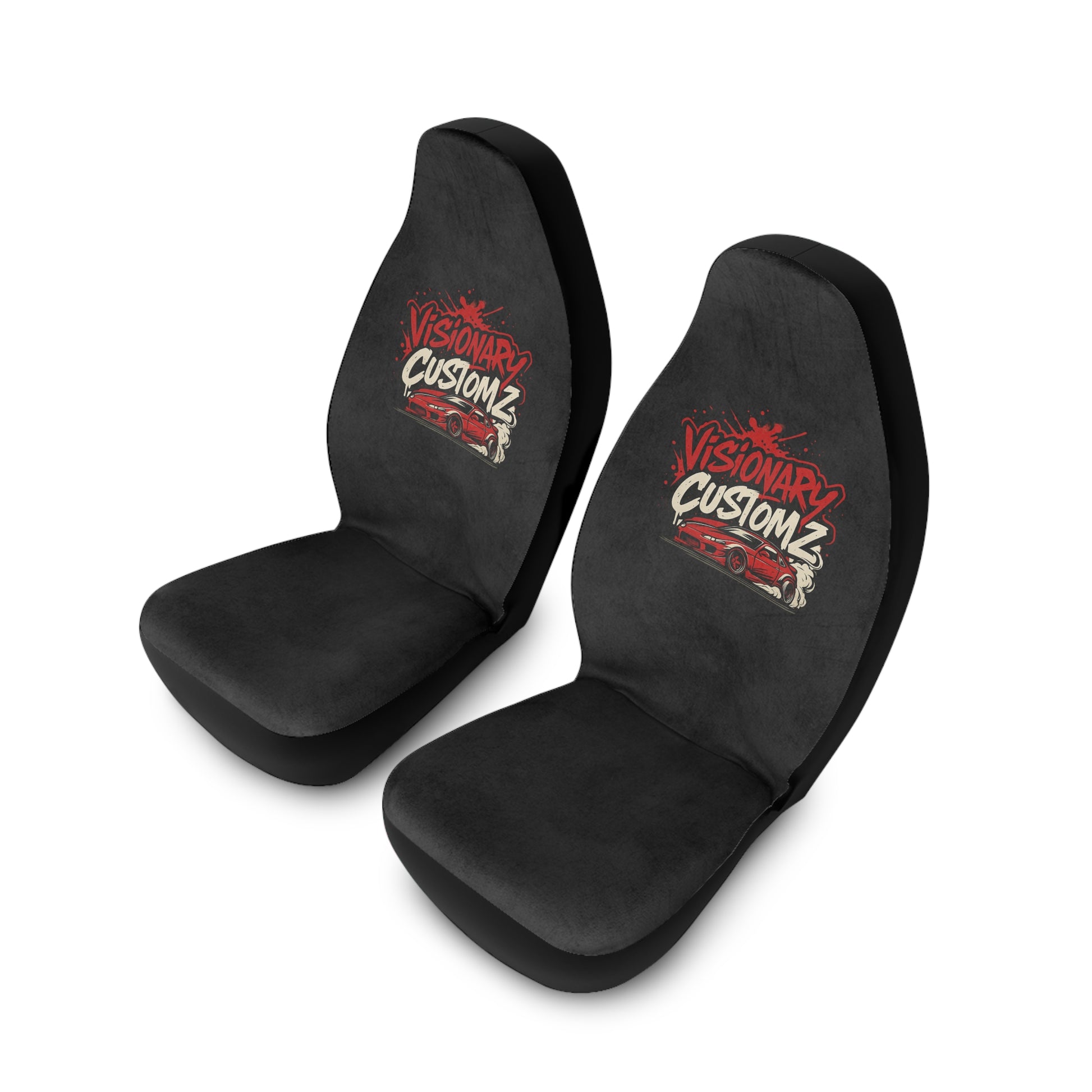 Visionary Customz Polyester Car Seat Covers - Unique Auto Accessories, Car Decor, Gift for Car Enthusiasts, Custom Car Gear, Auto [...]