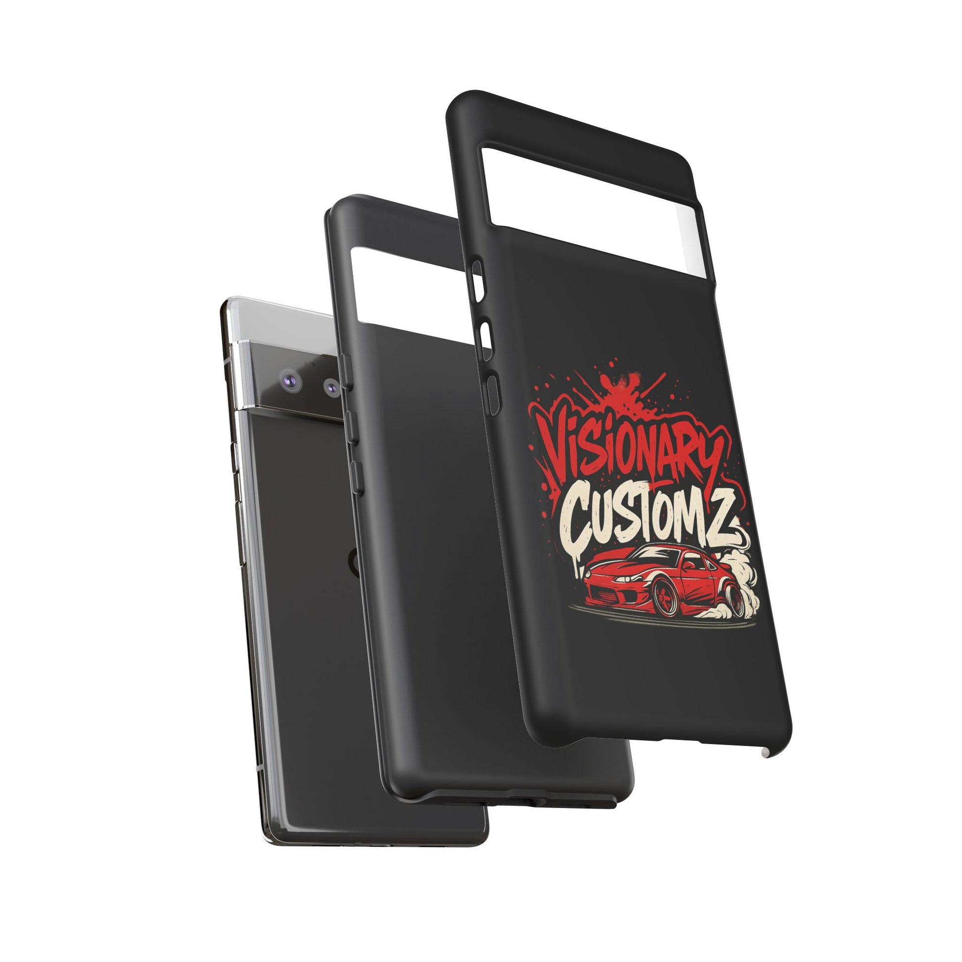Visionary Customz Phone Case, Car Lover Accessory, Gift for Auto Enthusiasts, Customizable Phone Protection, Birthday Gift Idea