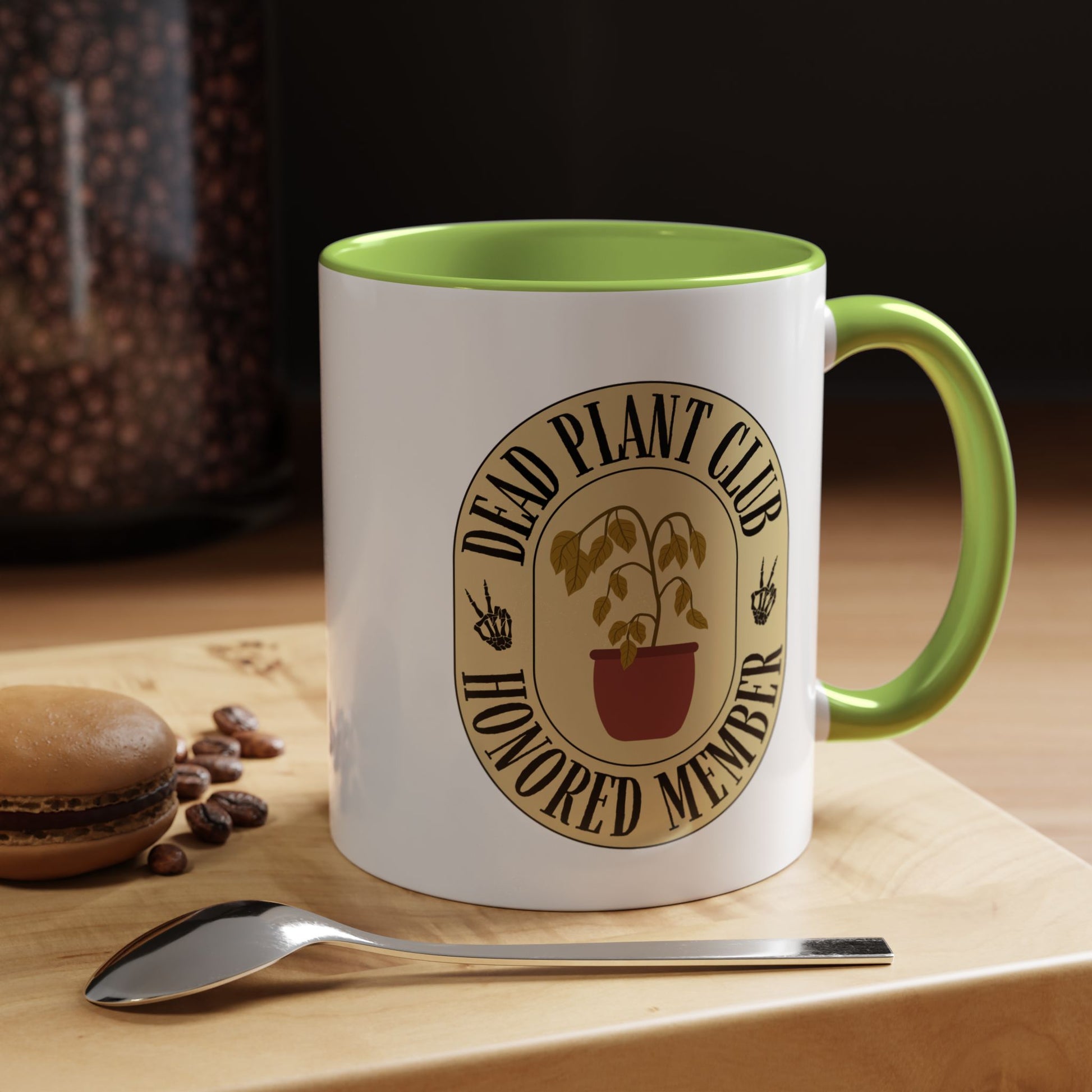 Dead Plant Club Honored Member Coffee Mug | Gifts for Plant Lovers, Unique Home Decor, Funny Birthday Present, Gardening Enthusiast