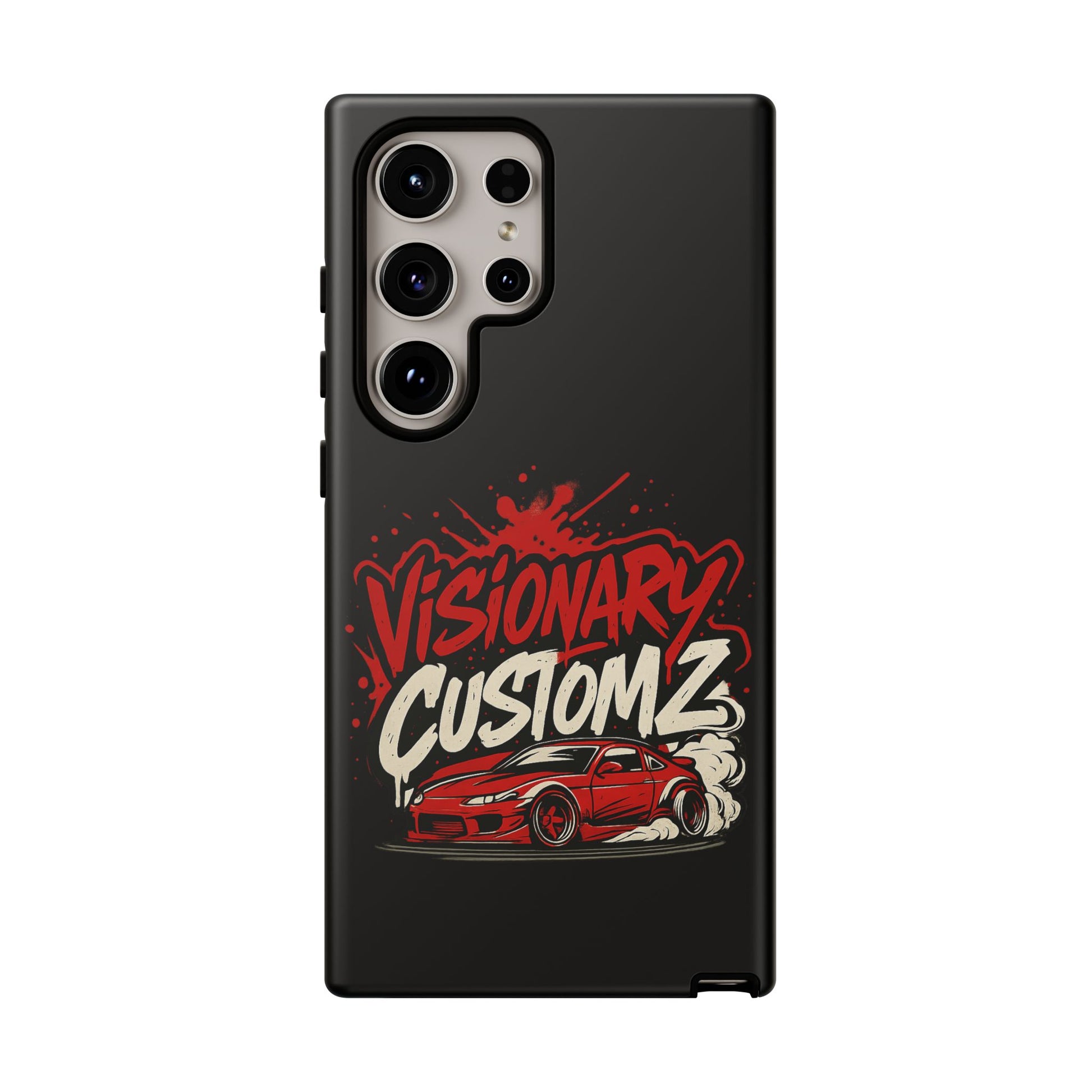 Visionary Customz Phone Case, Car Lover Accessory, Gift for Auto Enthusiasts, Customizable Phone Protection, Birthday Gift Idea