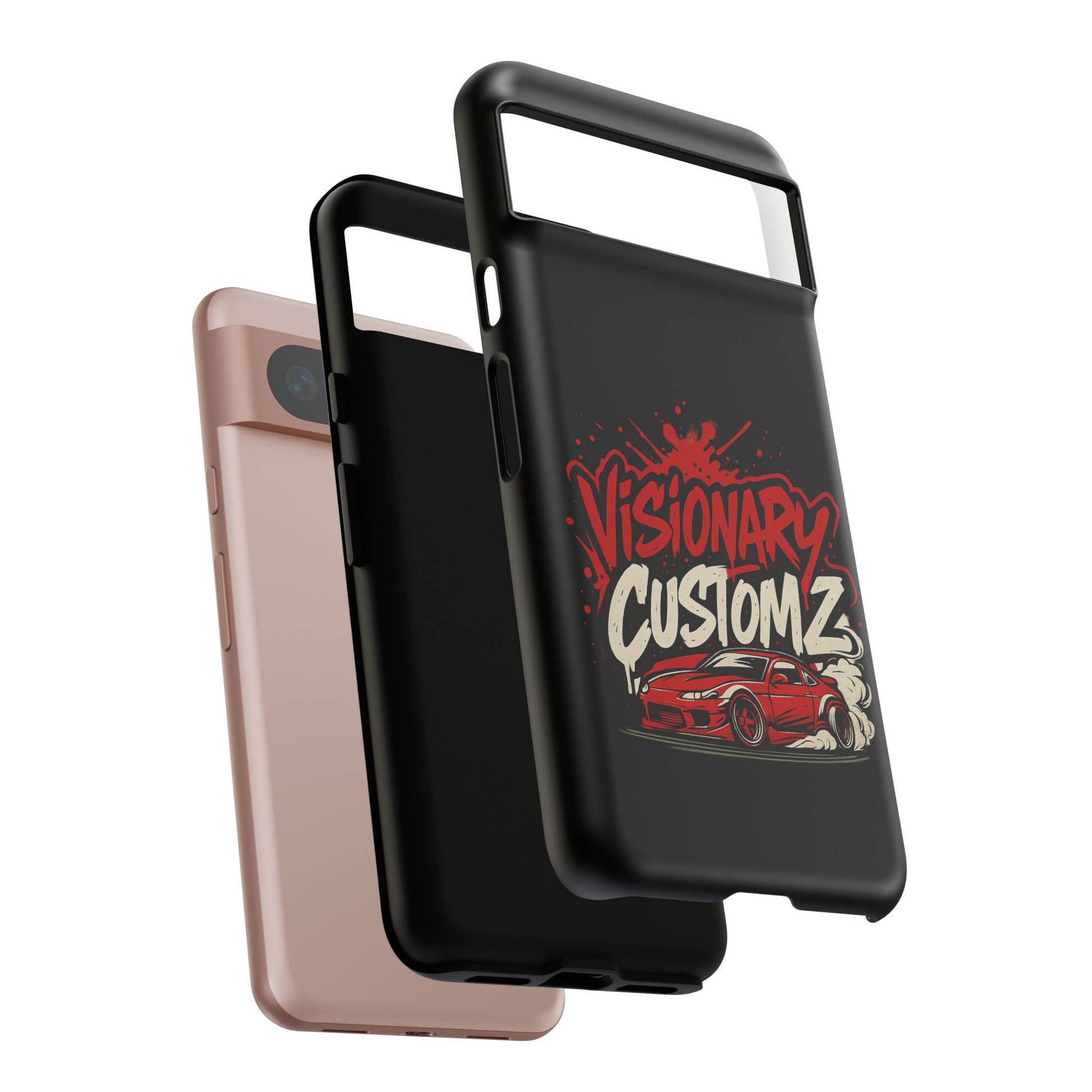 Visionary Customz Phone Case, Car Lover Accessory, Gift for Auto Enthusiasts, Customizable Phone Protection, Birthday Gift Idea
