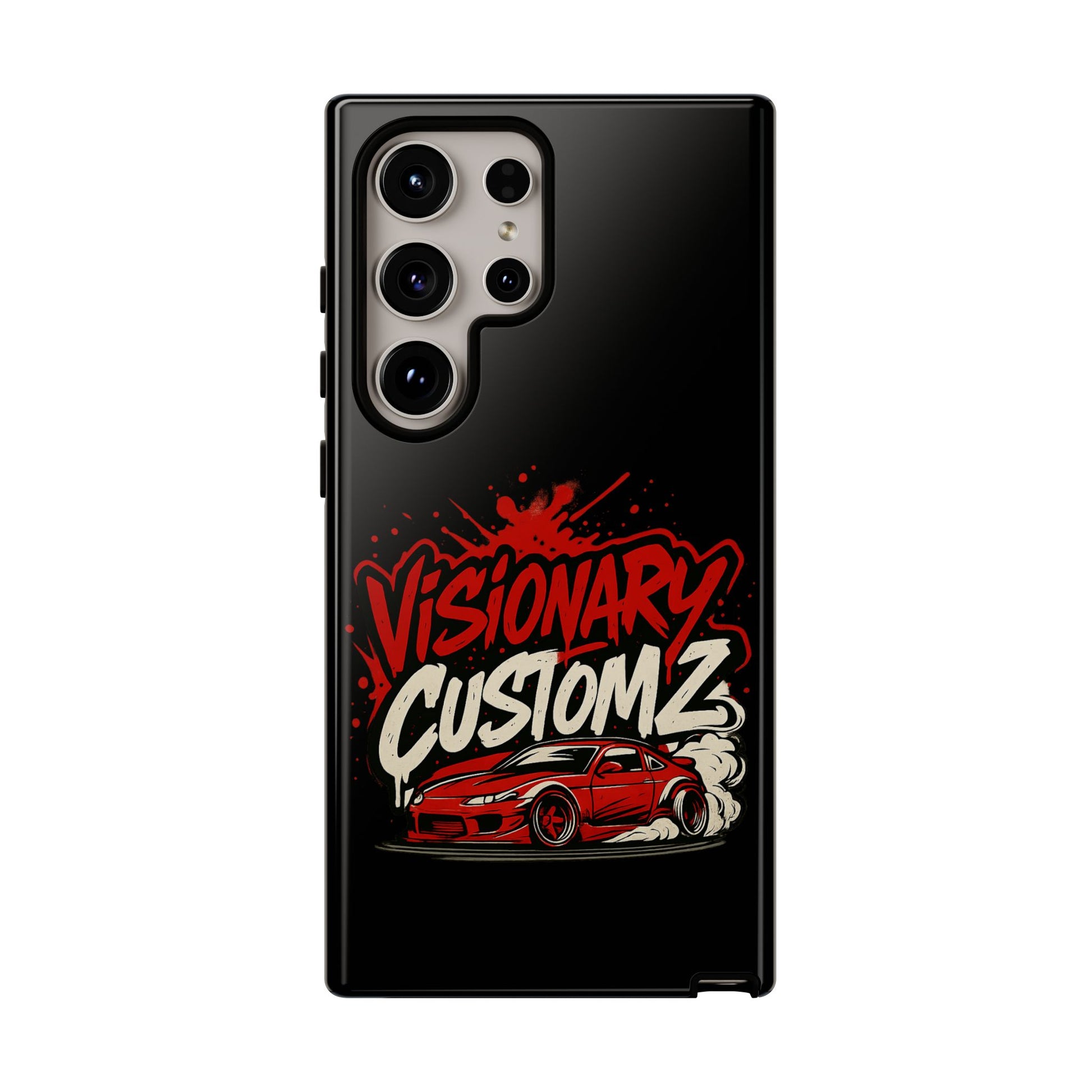 Visionary Customz Phone Case, Car Lover Accessory, Gift for Auto Enthusiasts, Customizable Phone Protection, Birthday Gift Idea