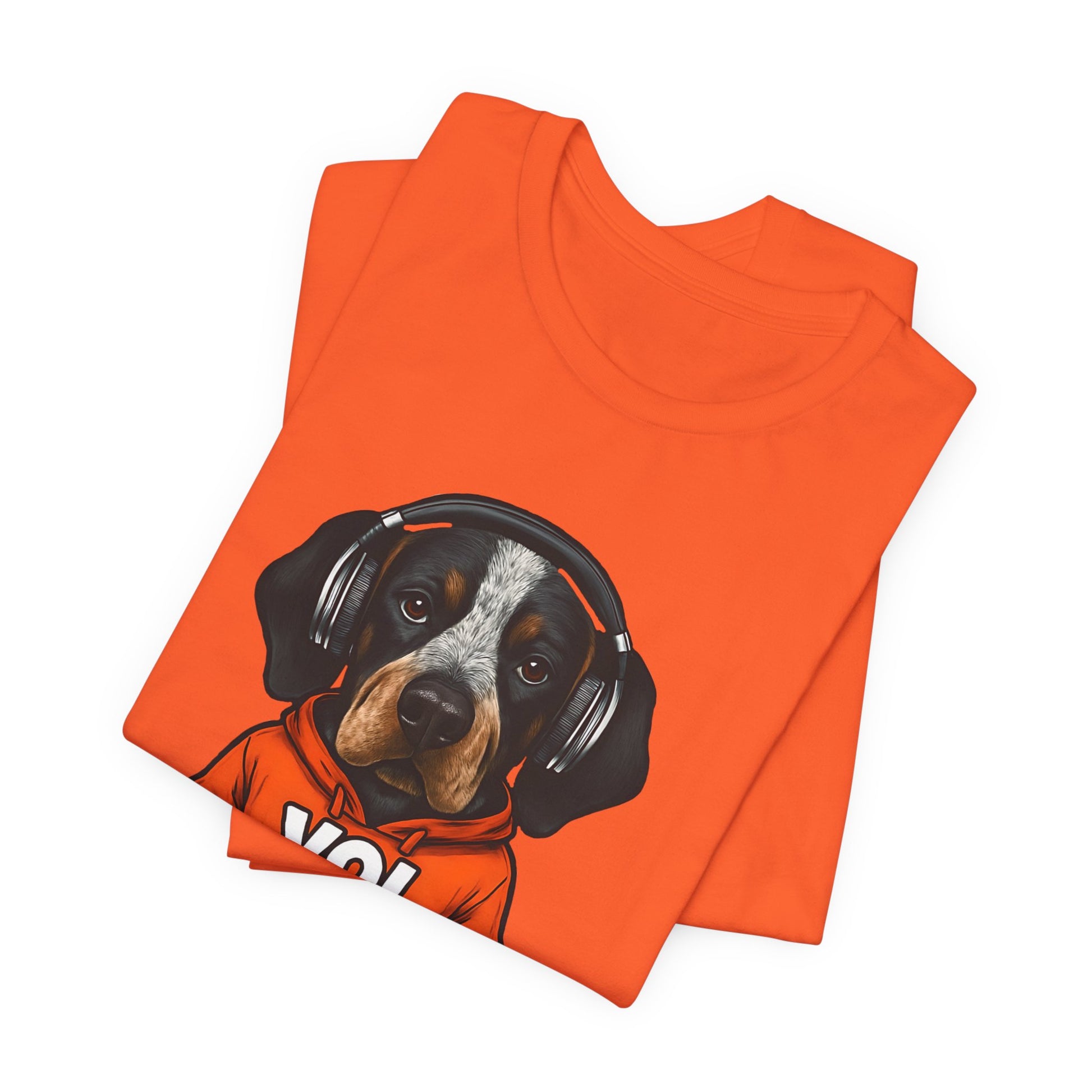 Smokey Dog Graphic Tee - VOL LIFE, Pet Lover Gift, Unisex Jersey Short Sleeve Shirt, Fun t-shirt, Casual Wear, Dog Lover Apparel