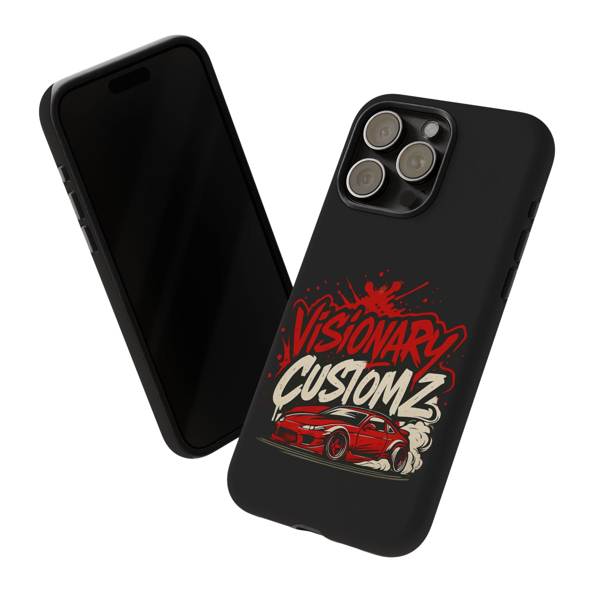 Visionary Customz Phone Case, Car Lover Accessory, Gift for Auto Enthusiasts, Customizable Phone Protection, Birthday Gift Idea