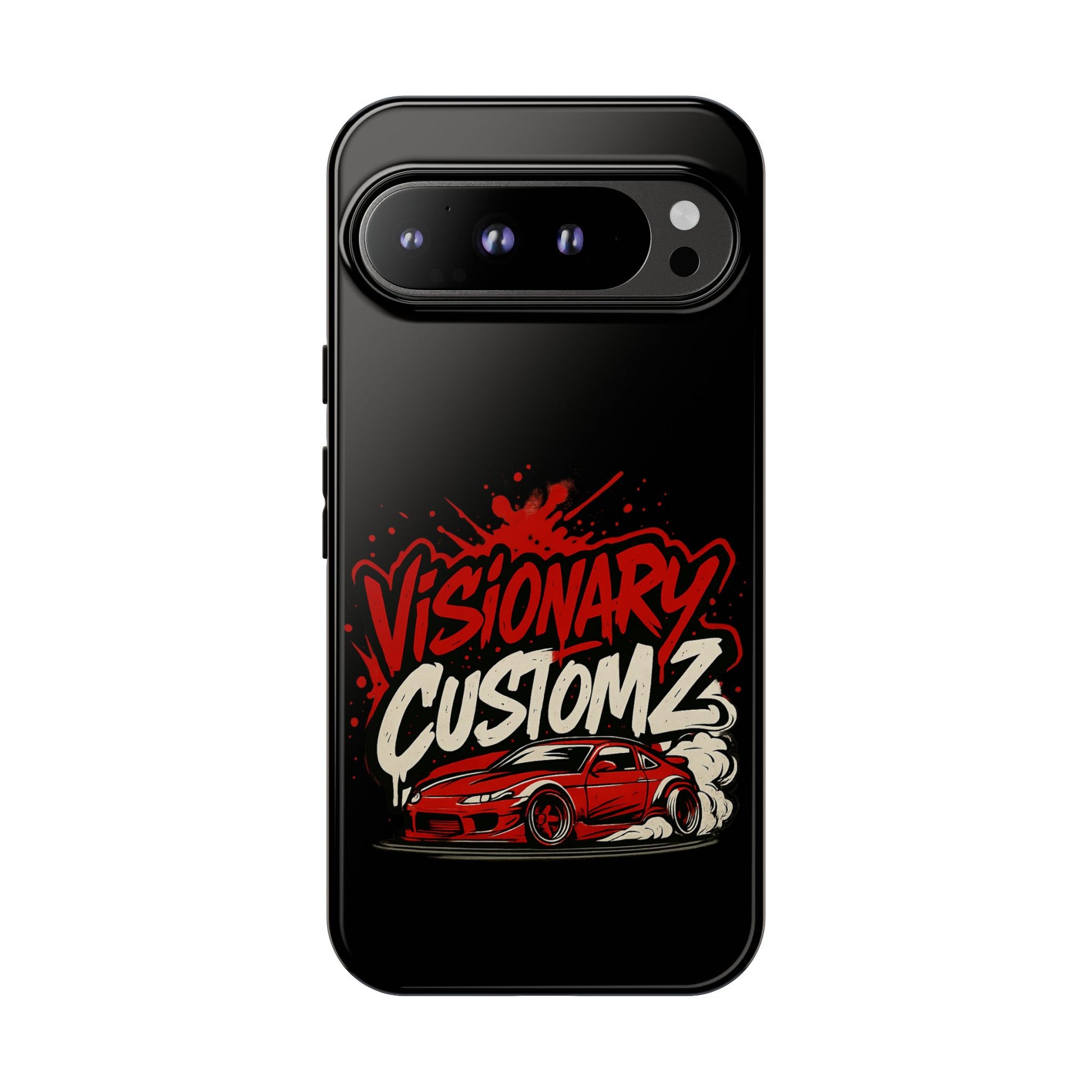 Visionary Customz Phone Case, Car Lover Accessory, Gift for Auto Enthusiasts, Customizable Phone Protection, Birthday Gift Idea
