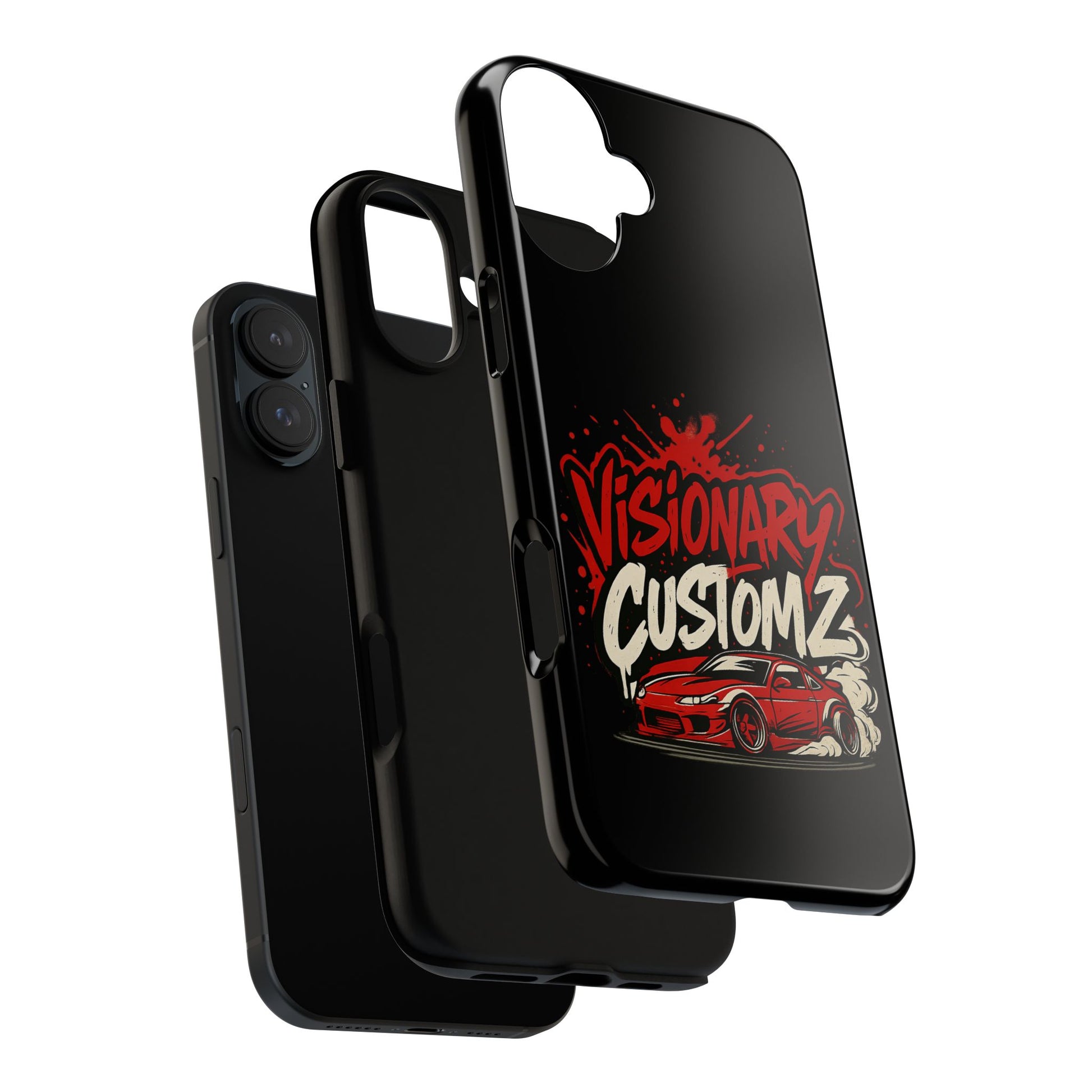 Visionary Customz Phone Case, Car Lover Accessory, Gift for Auto Enthusiasts, Customizable Phone Protection, Birthday Gift Idea