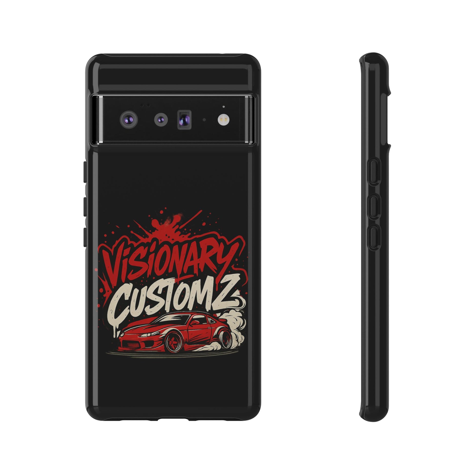 Visionary Customz Phone Case, Car Lover Accessory, Gift for Auto Enthusiasts, Customizable Phone Protection, Birthday Gift Idea