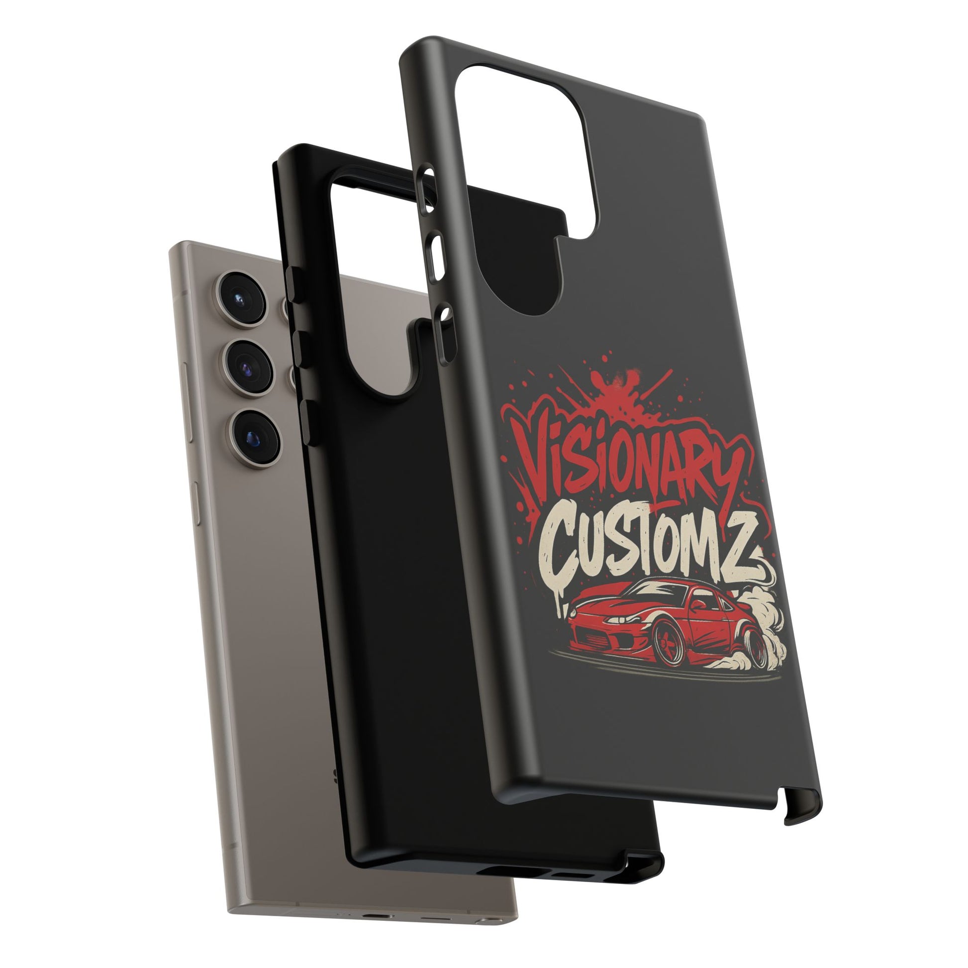 Visionary Customz Phone Case, Car Lover Accessory, Gift for Auto Enthusiasts, Customizable Phone Protection, Birthday Gift Idea