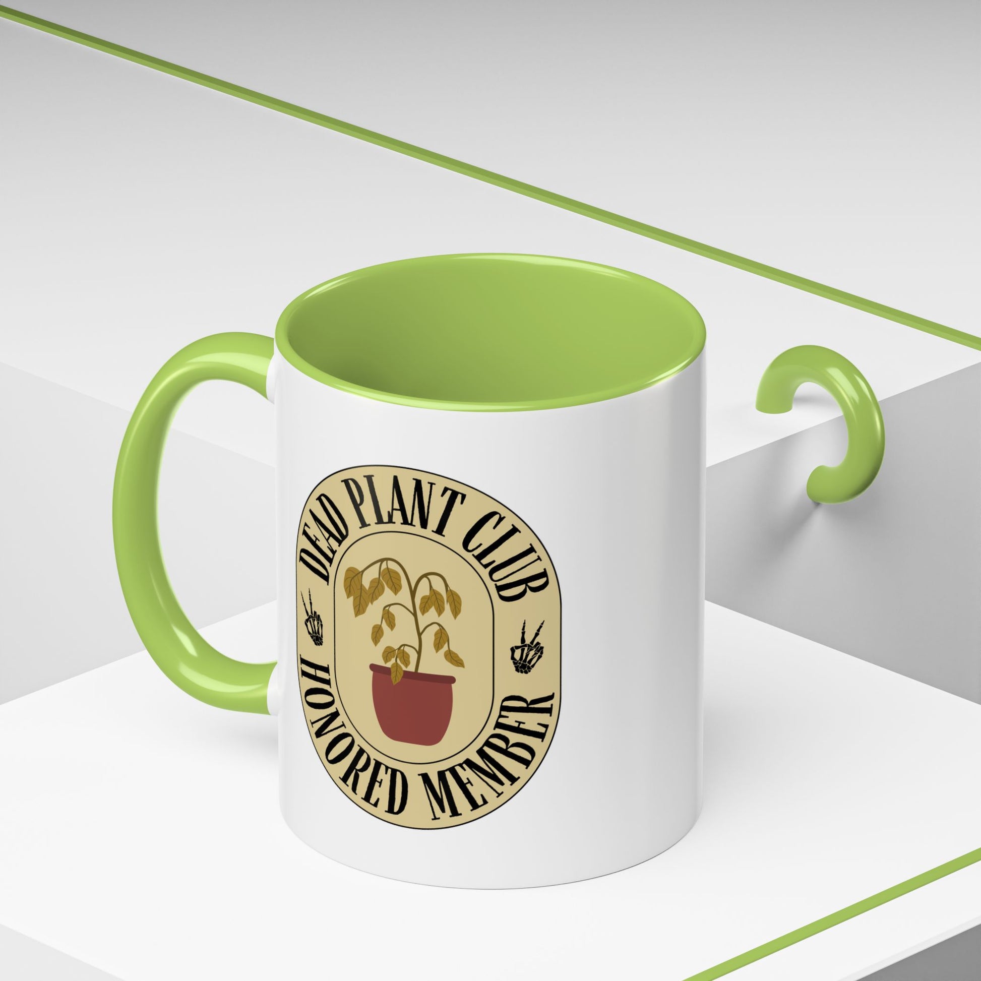 Dead Plant Club Honored Member Coffee Mug | Gifts for Plant Lovers, Unique Home Decor, Funny Birthday Present, Gardening Enthusiast