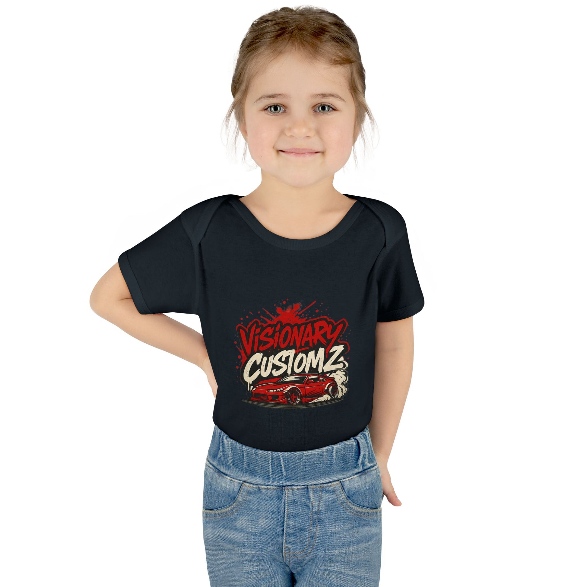 Visionary Custom Infant Bodysuit, Cute Baby Onesie, Car Enthusiast Gift, Unique Baby Shower Present, Newborn Outfit