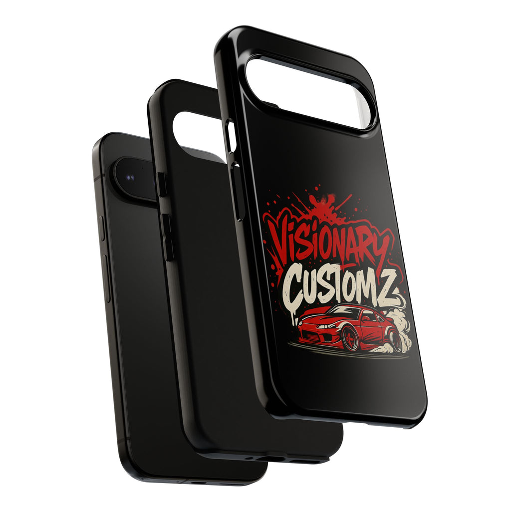 Visionary Customz Phone Case, Car Lover Accessory, Gift for Auto Enthusiasts, Customizable Phone Protection, Birthday Gift Idea