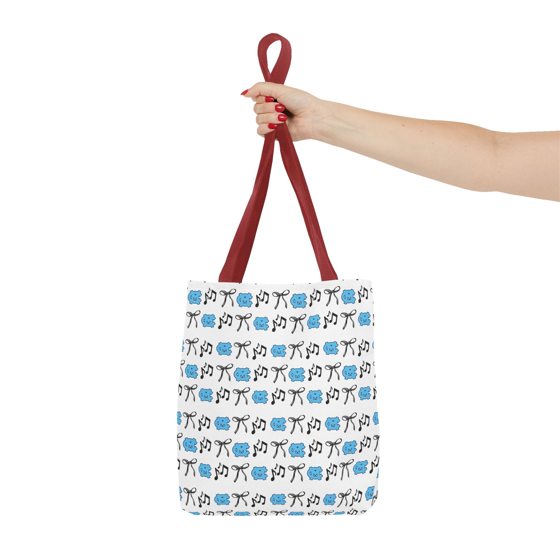 Cute Patterned Tote Bag for McMinn Central Lovers, Reusable Shopping Bag, Gift for Crafters, Handmade Tote, Eco-Friendly Bag