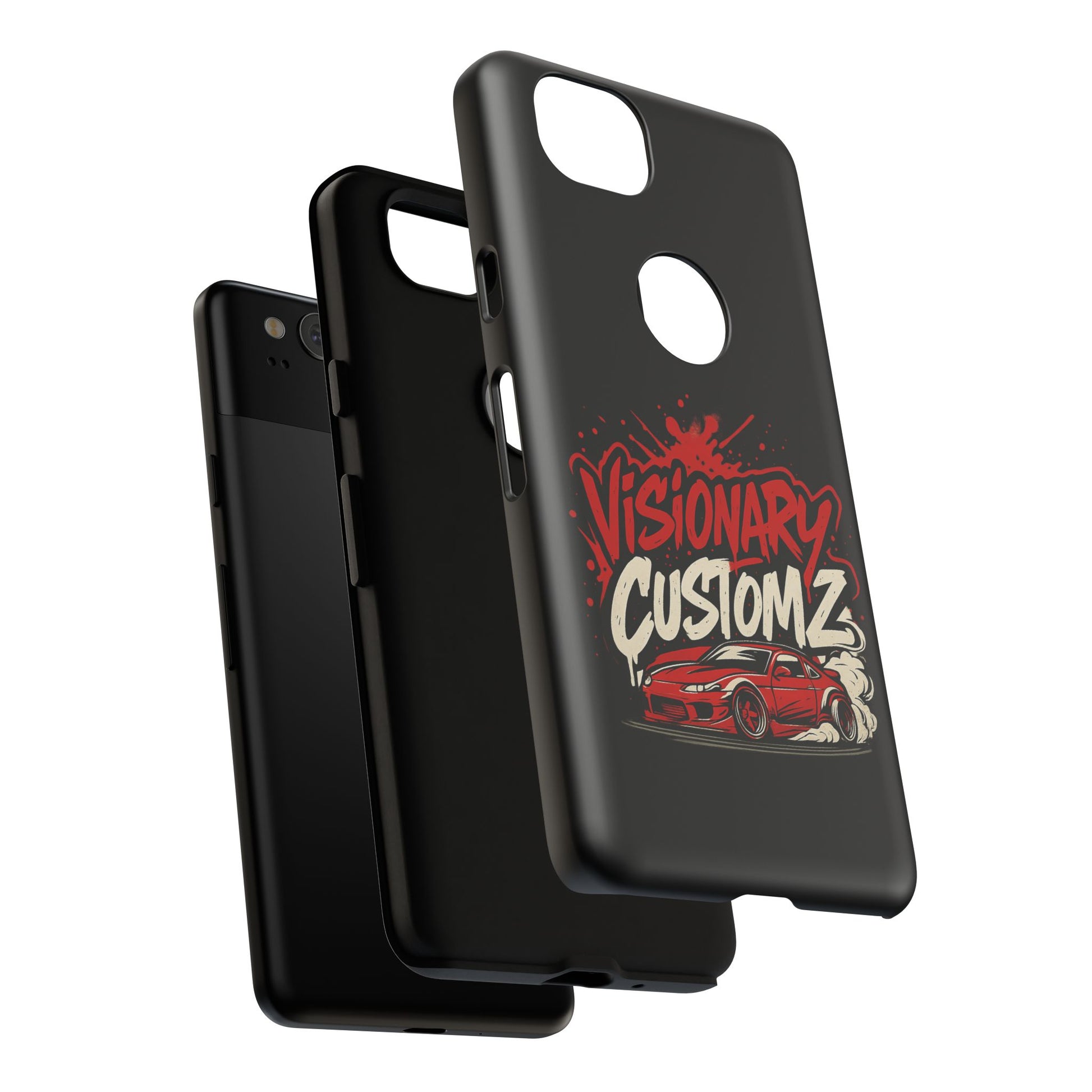 Visionary Customz Phone Case, Car Lover Accessory, Gift for Auto Enthusiasts, Customizable Phone Protection, Birthday Gift Idea