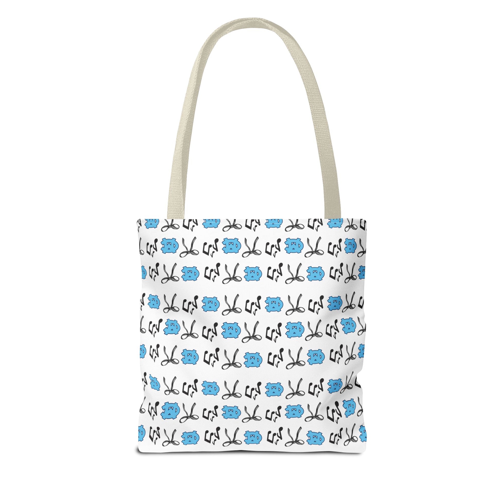Cute Patterned Tote Bag for McMinn Central Lovers, Reusable Shopping Bag, Gift for Crafters, Handmade Tote, Eco-Friendly Bag