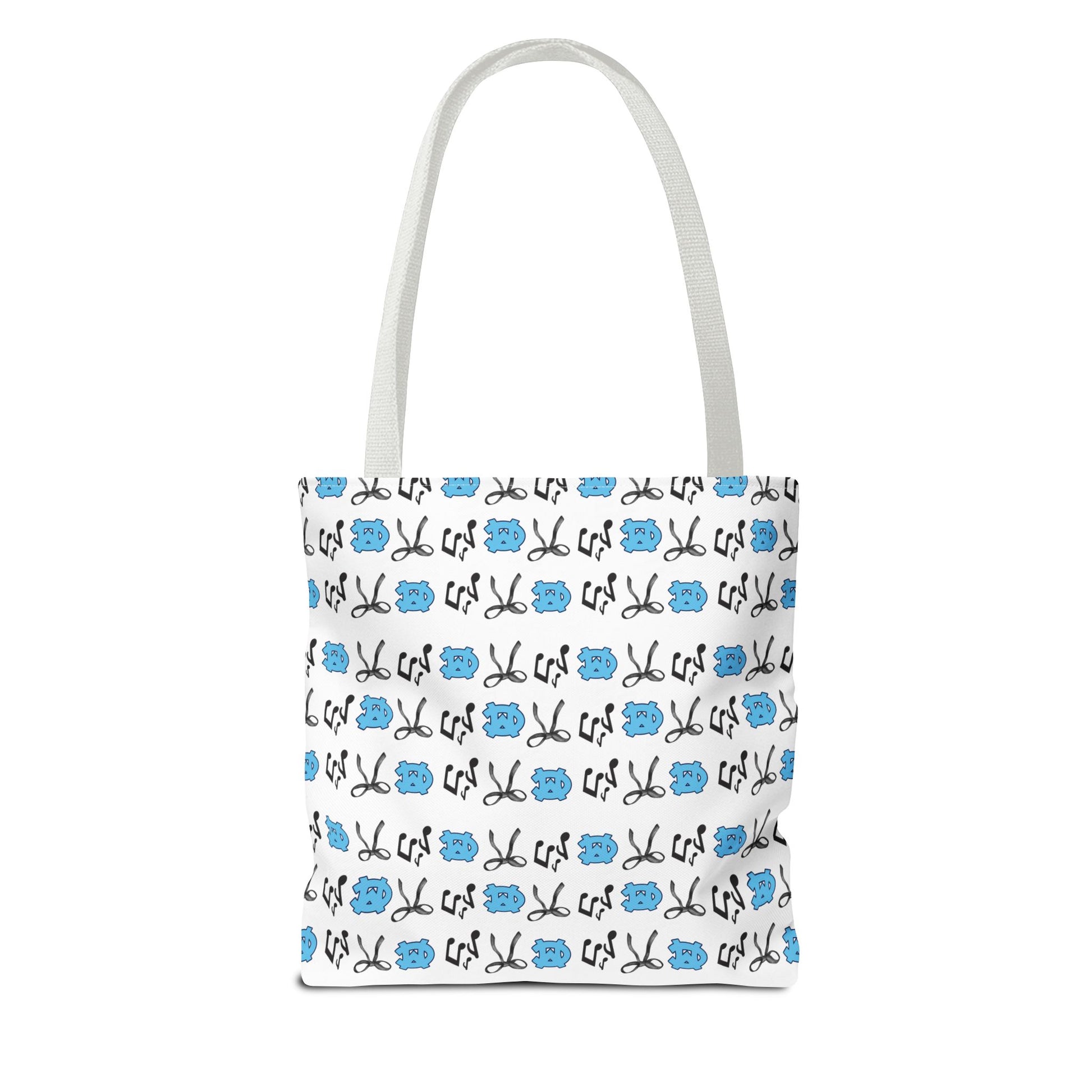 Cute Patterned Tote Bag for McMinn Central Lovers, Reusable Shopping Bag, Gift for Crafters, Handmade Tote, Eco-Friendly Bag