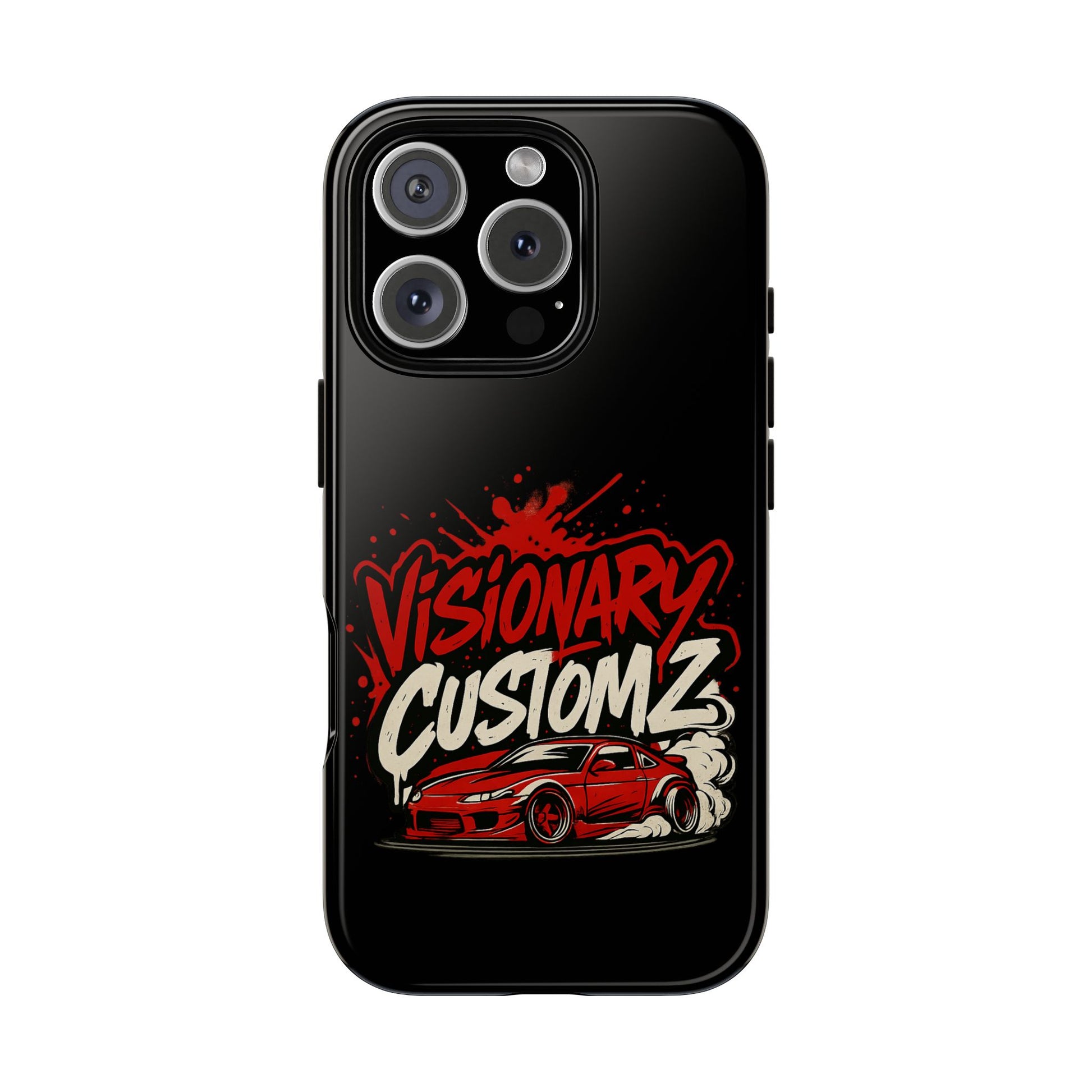 Visionary Customz Phone Case, Car Lover Accessory, Gift for Auto Enthusiasts, Customizable Phone Protection, Birthday Gift Idea