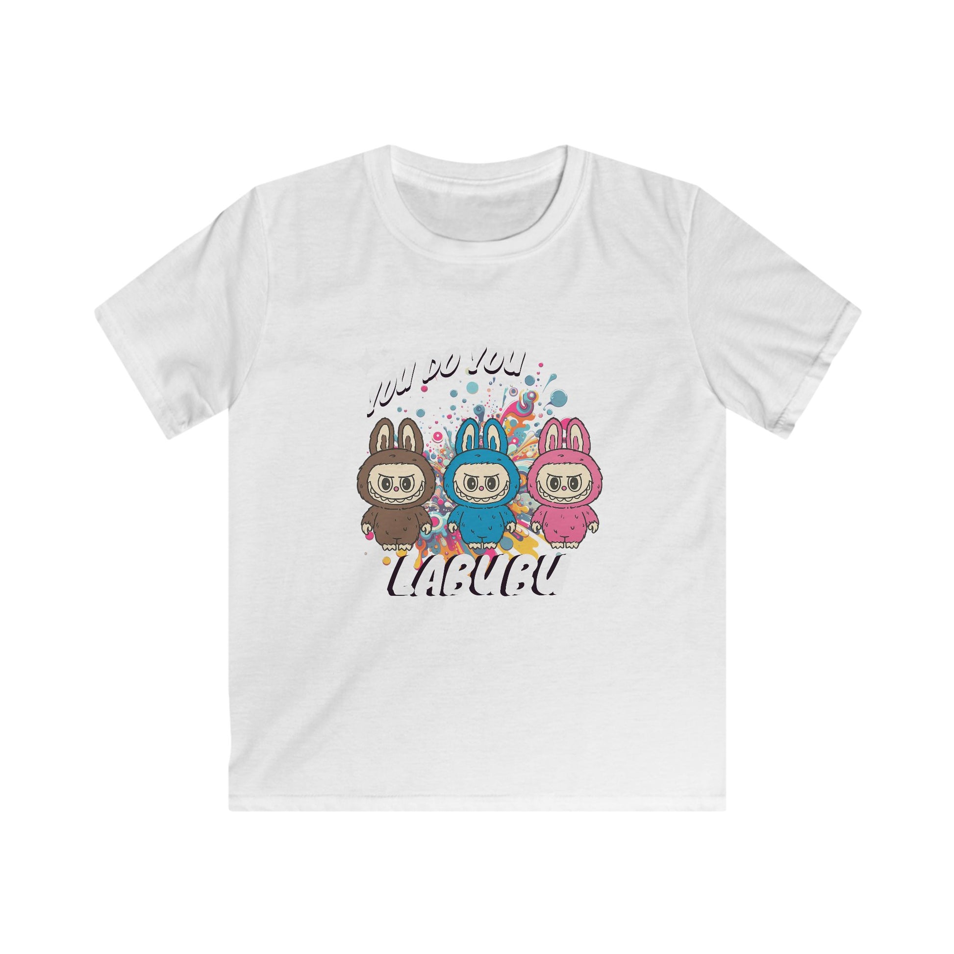 Kids T-shirt Labubu Doll Craze Softstyle Tee
