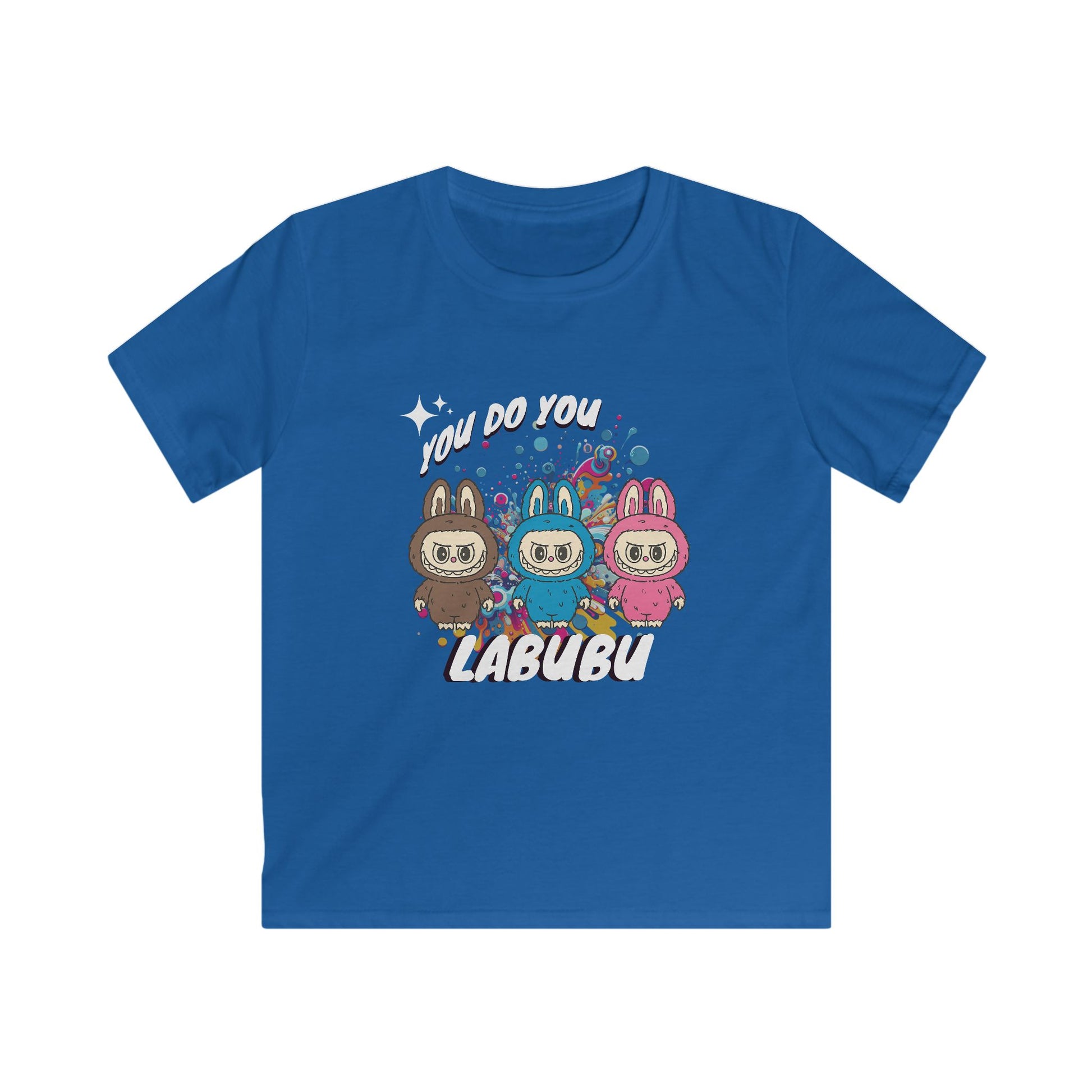 Kids T-shirt Labubu Doll Craze Softstyle Tee