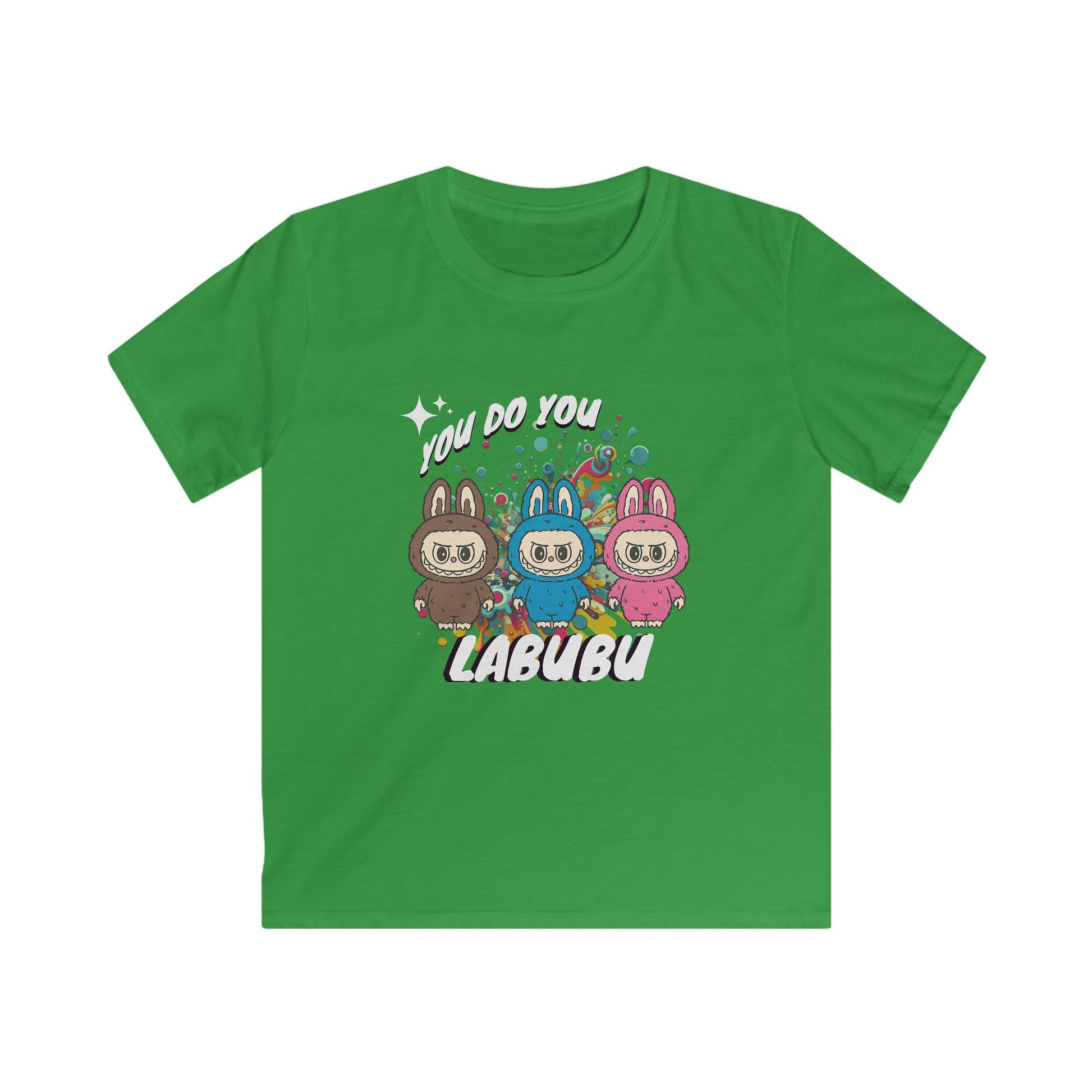 Kids T-shirt Labubu Doll Craze Softstyle Tee