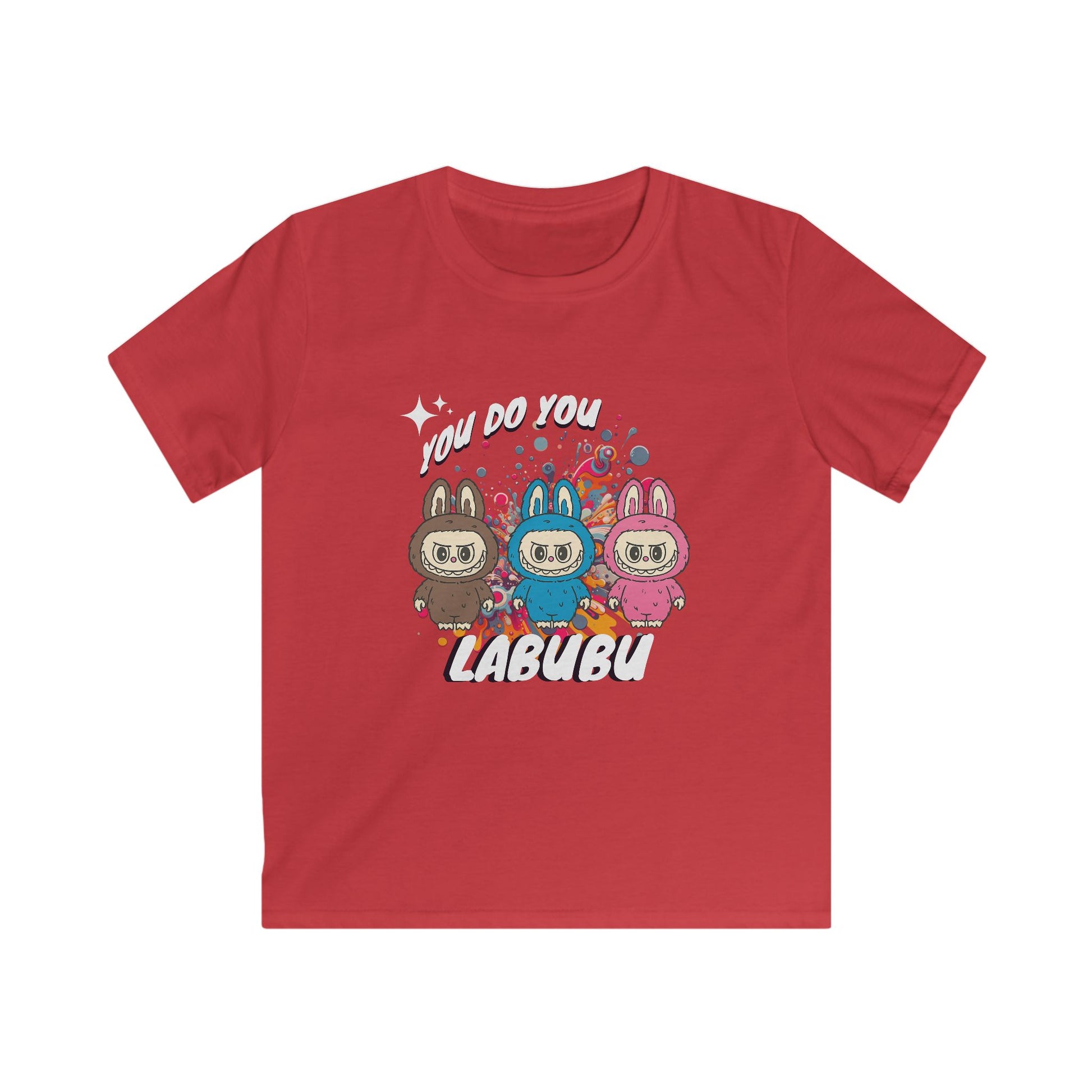 Kids T-shirt Labubu Doll Craze Softstyle Tee