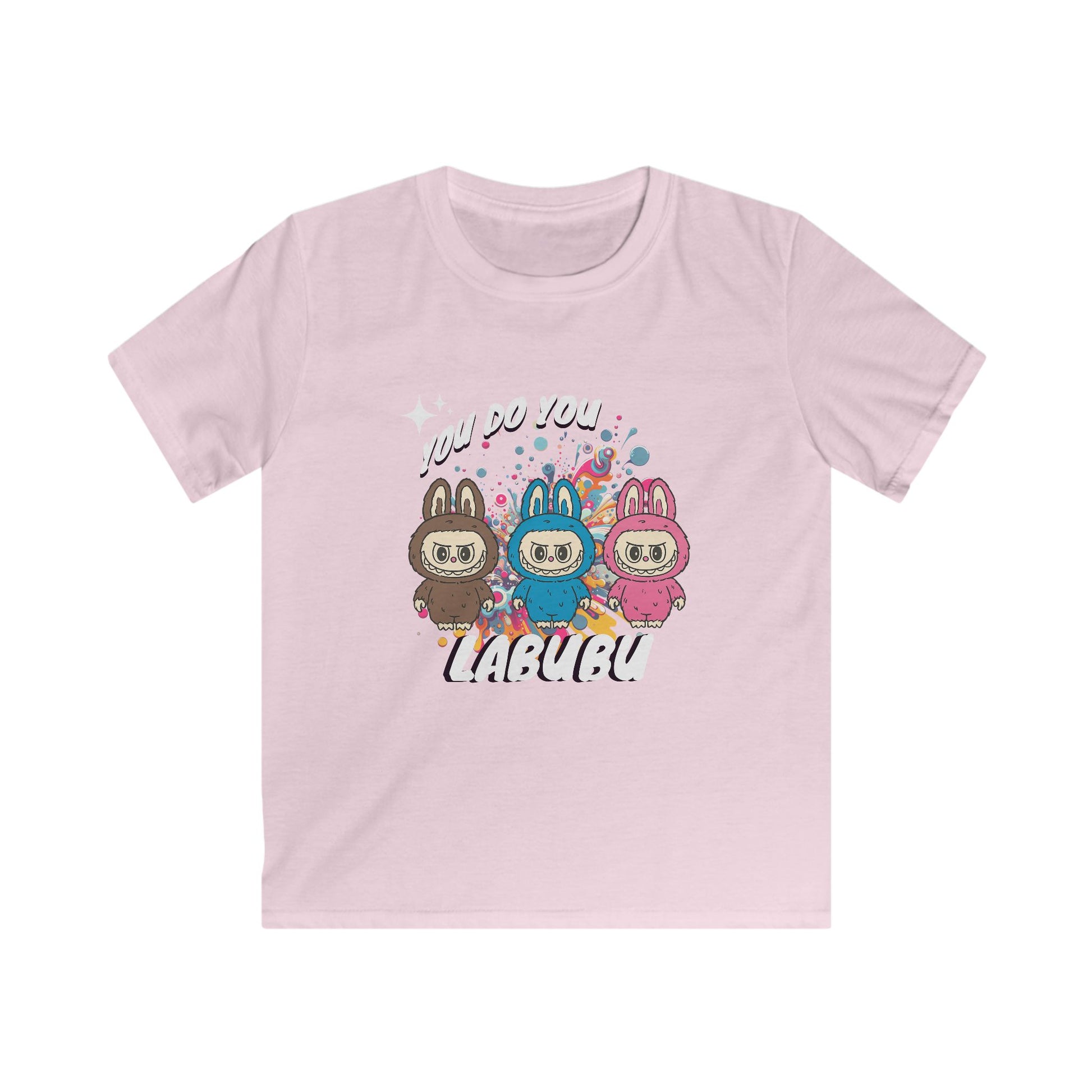 Kids T-shirt Labubu Doll Craze Softstyle Tee