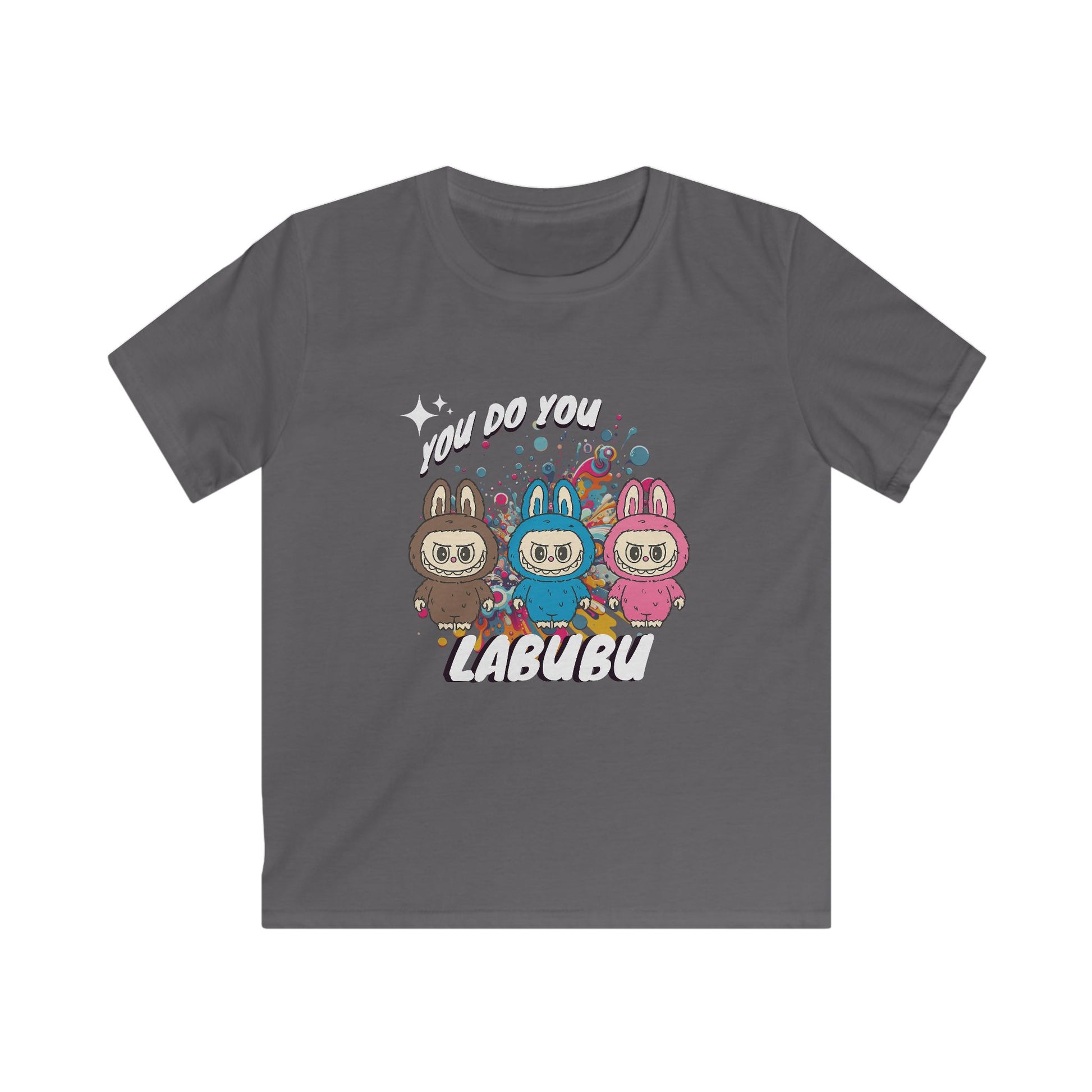 Kids T-shirt Labubu Doll Craze Softstyle Tee