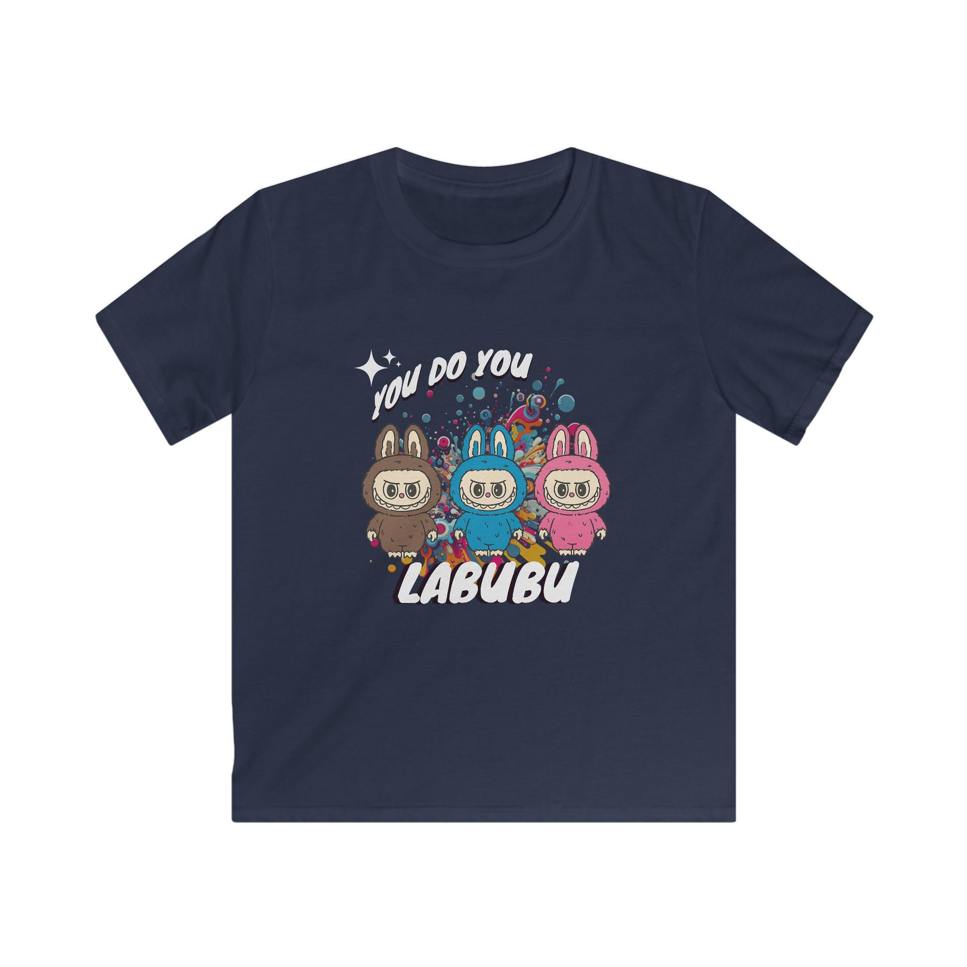 Kids T-shirt Labubu Doll Craze Softstyle Tee