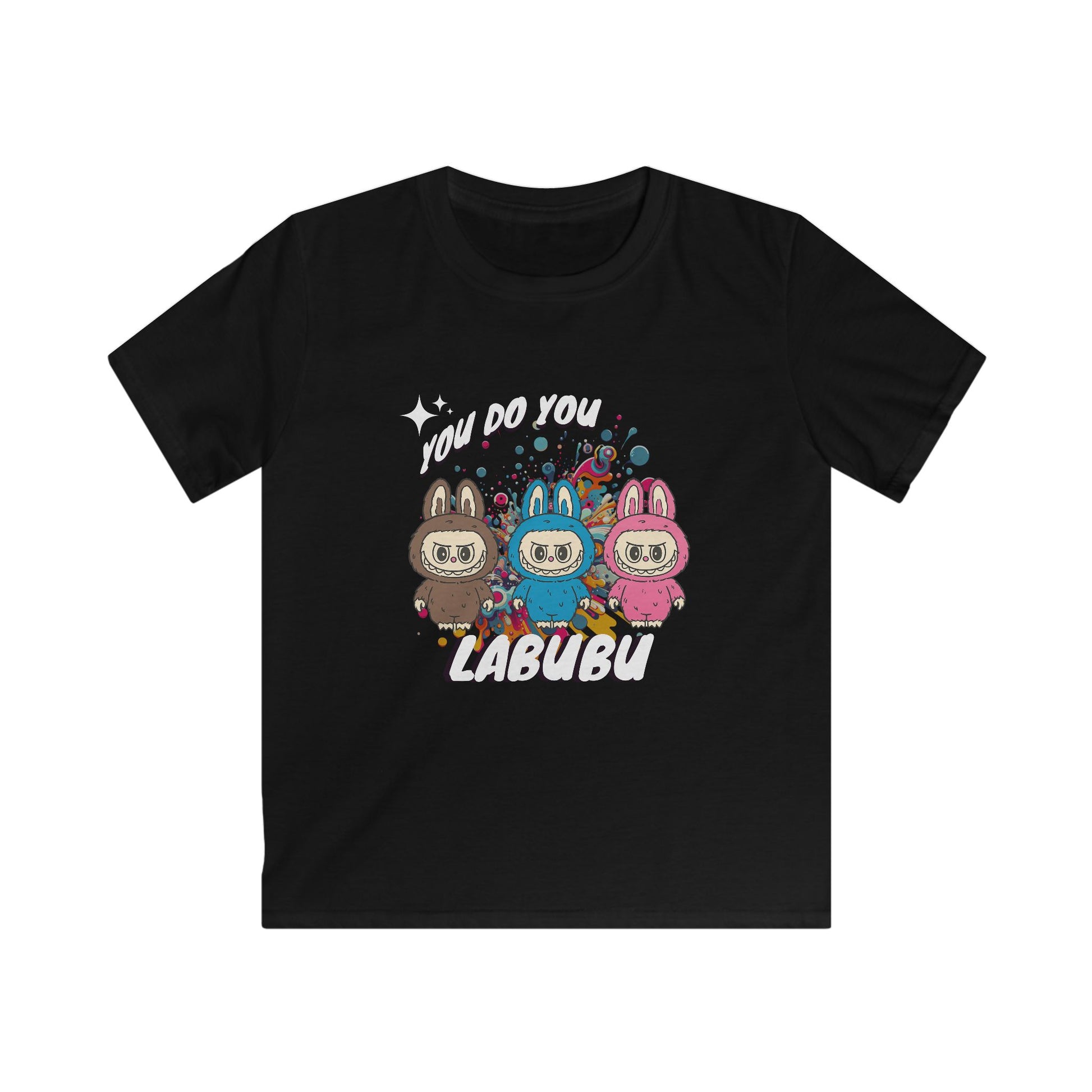 Kids T-shirt Labubu Doll Craze Softstyle Tee