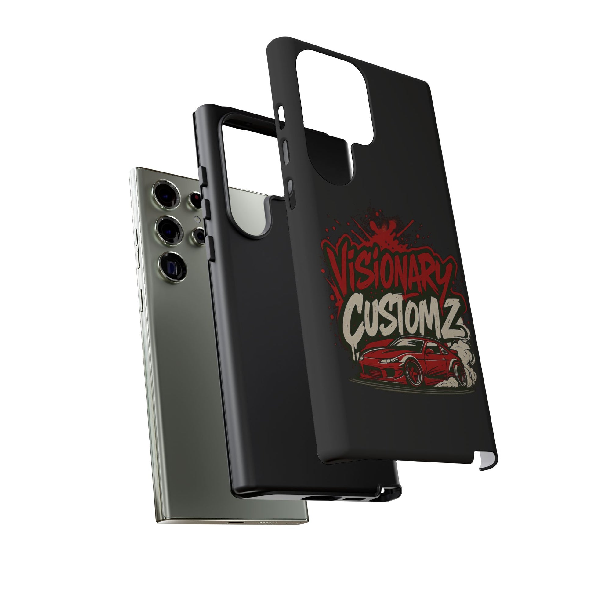 Visionary Customz Phone Case, Car Lover Accessory, Gift for Auto Enthusiasts, Customizable Phone Protection, Birthday Gift Idea