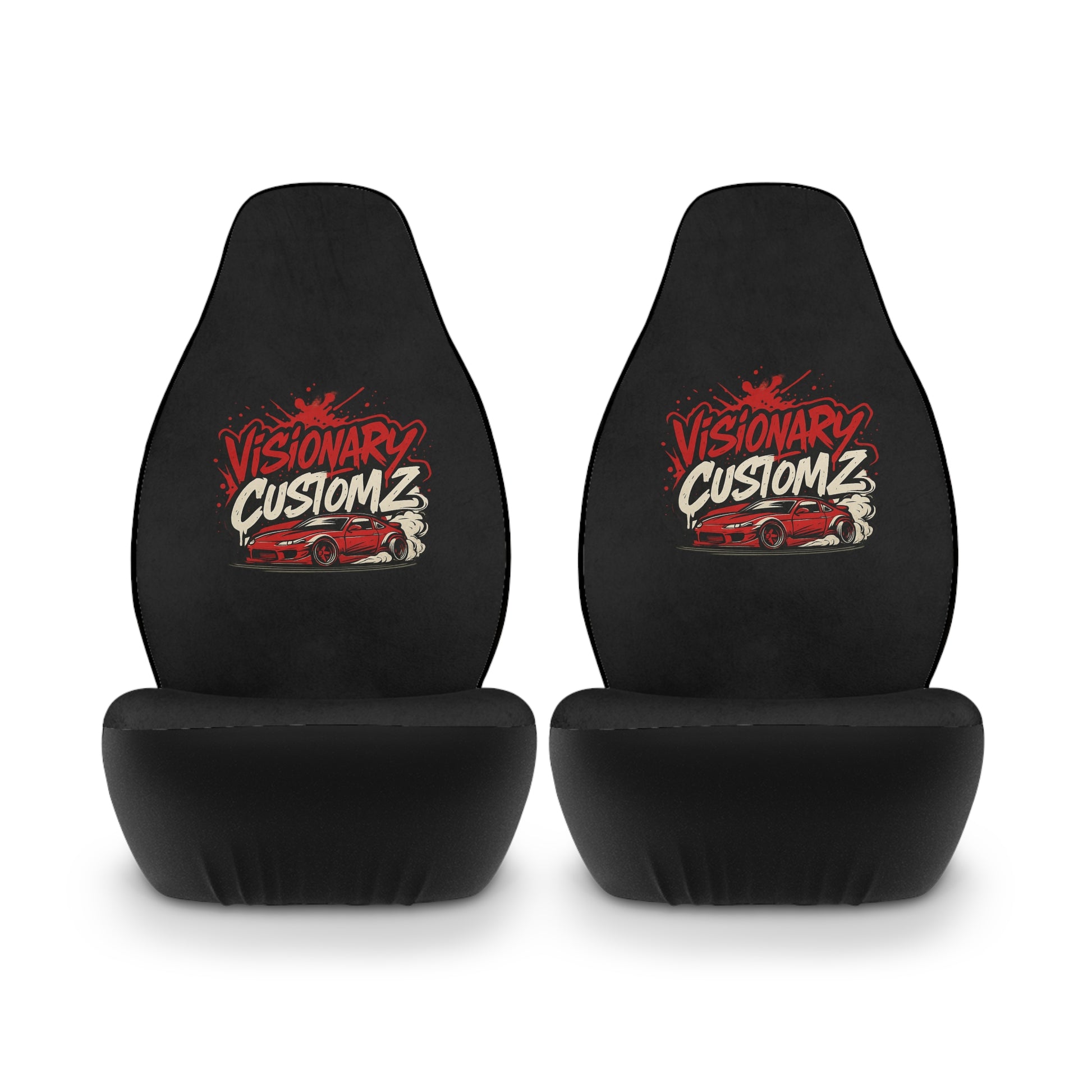 Visionary Customz Polyester Car Seat Covers - Unique Auto Accessories, Car Decor, Gift for Car Enthusiasts, Custom Car Gear, Auto [...]