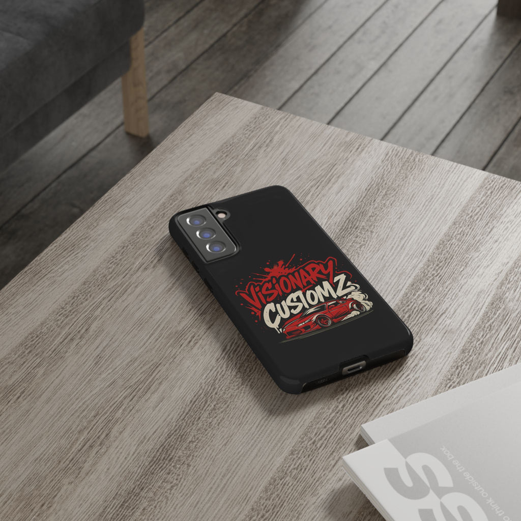 Visionary Customz Phone Case, Car Lover Accessory, Gift for Auto Enthusiasts, Customizable Phone Protection, Birthday Gift Idea