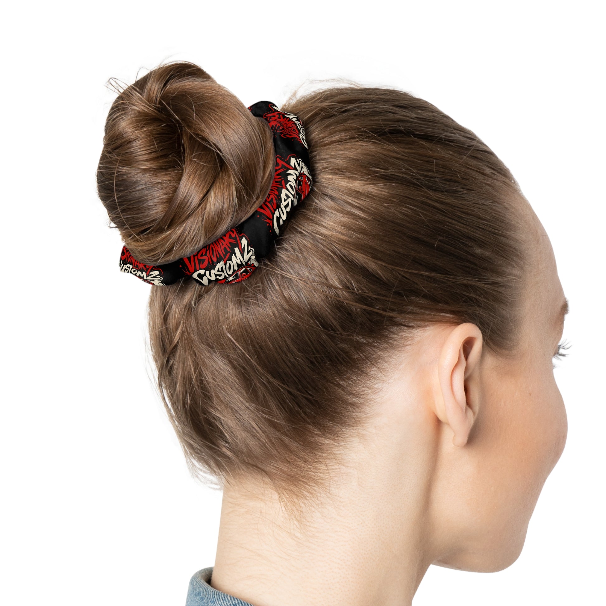 Edgy Graphic Scrunchie | Trendy Hair Accessory for Everyday Style, Perfect Gift for Friends, Hair Tie, Fashionable Accessories, Unique [...]