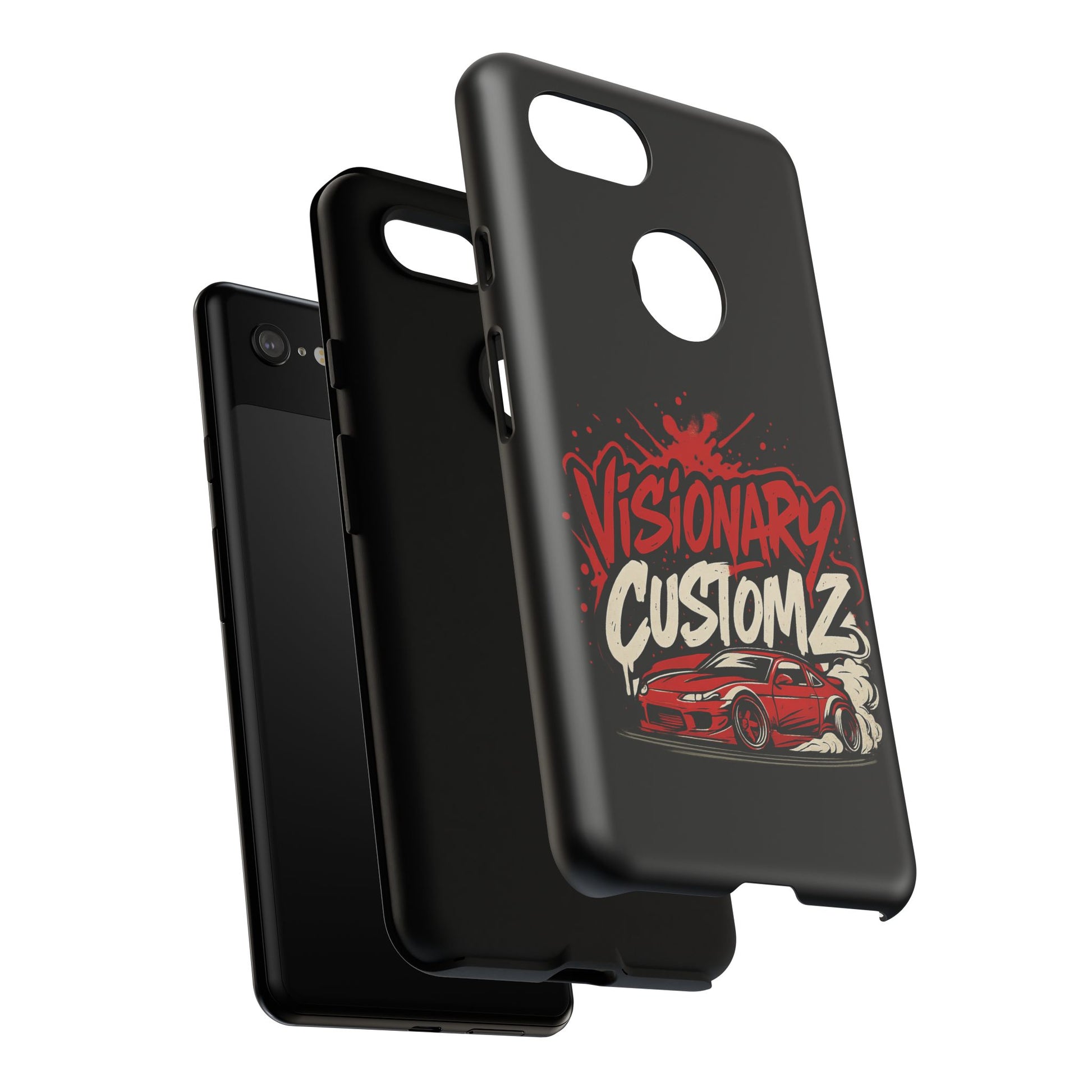 Visionary Customz Phone Case, Car Lover Accessory, Gift for Auto Enthusiasts, Customizable Phone Protection, Birthday Gift Idea