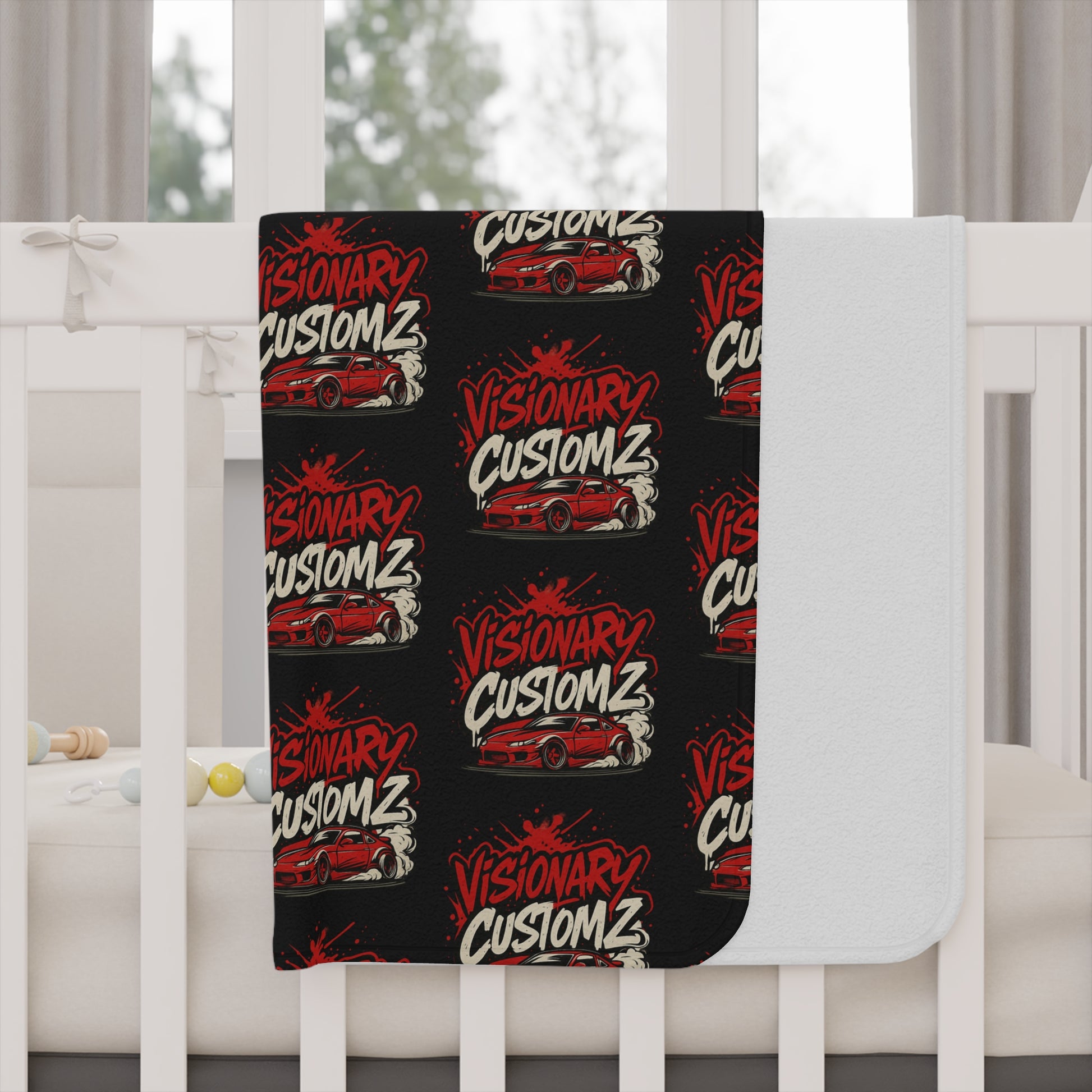 Custom Toddler Blanket with Bold Design - Soft and Cozy Kids Blanket, Personalized Gift for Birthdays, nurseries, Playtime