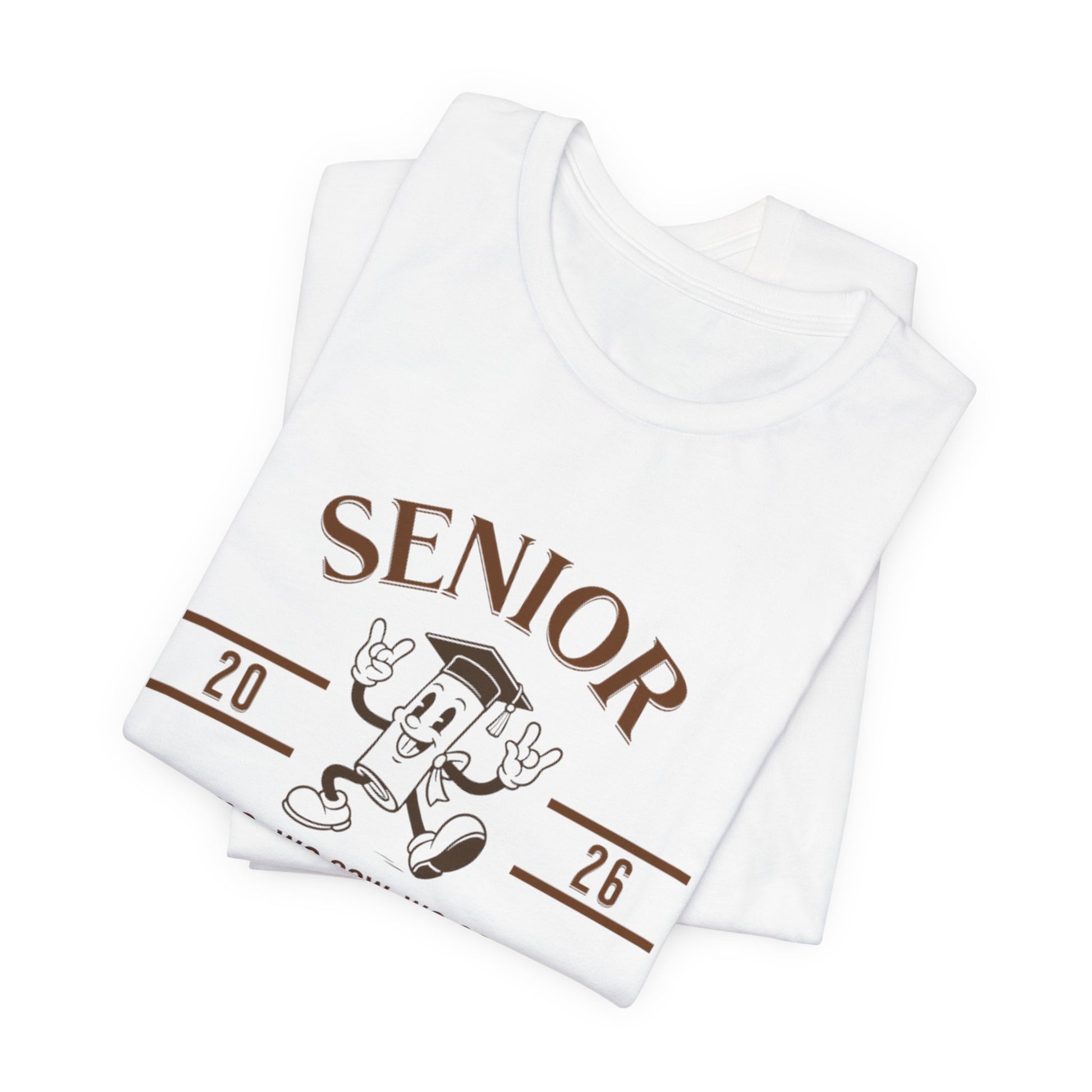Senior 2026 Celebration Unisex Tee, Graduation Gift, Class of 2026 Shirt, Fun Senior Year Apparel, High School Memories